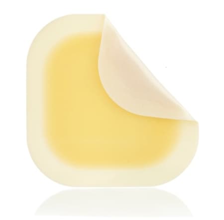 DermaRite DermaFilm Hydrocolloid Wound Dressing, 4 x 4 inches