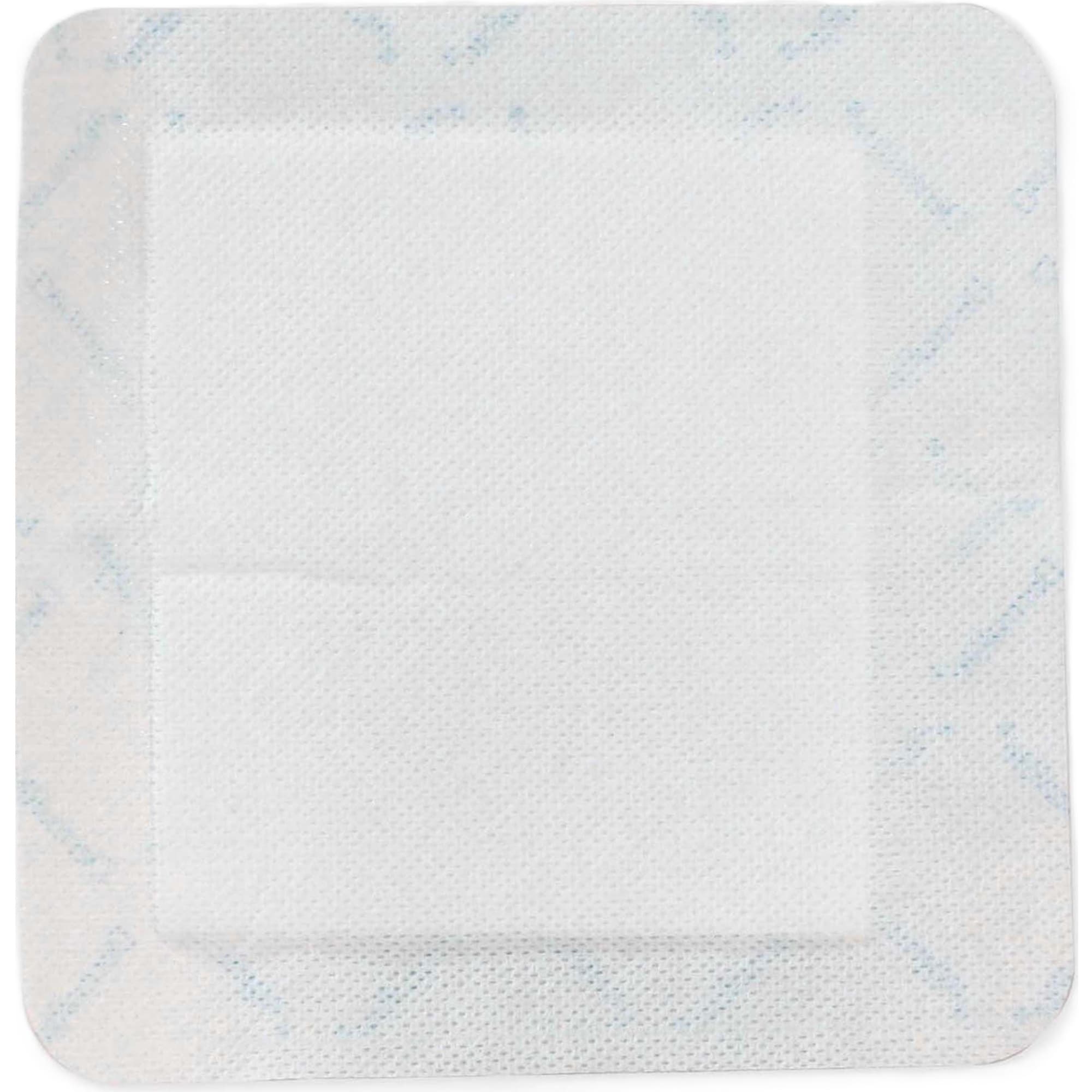 DermaRite Bordered Gauze Dressing with Adhesive Border, 6 x 6 inches