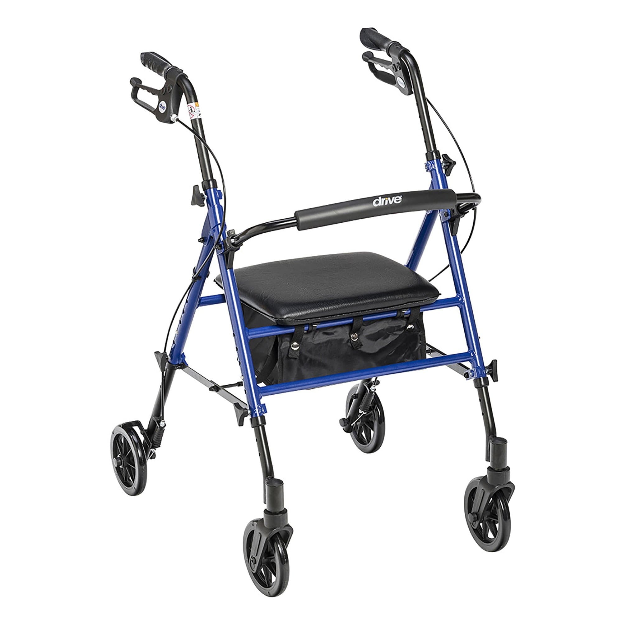 Drive Adjustable Height Folding Rollator, 6'