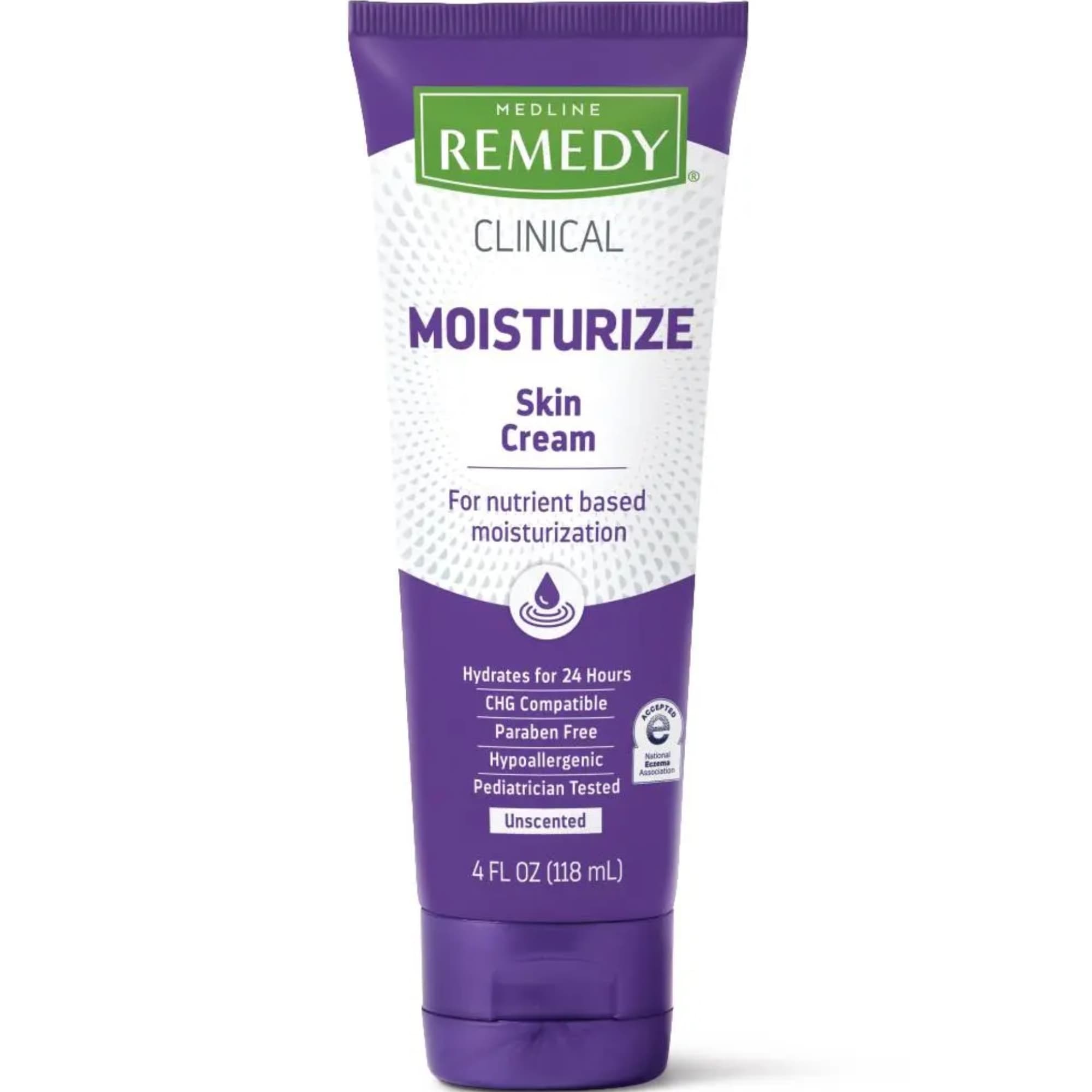 Medline Remedy Clinical Skin Cream Moisturizer, Unscented