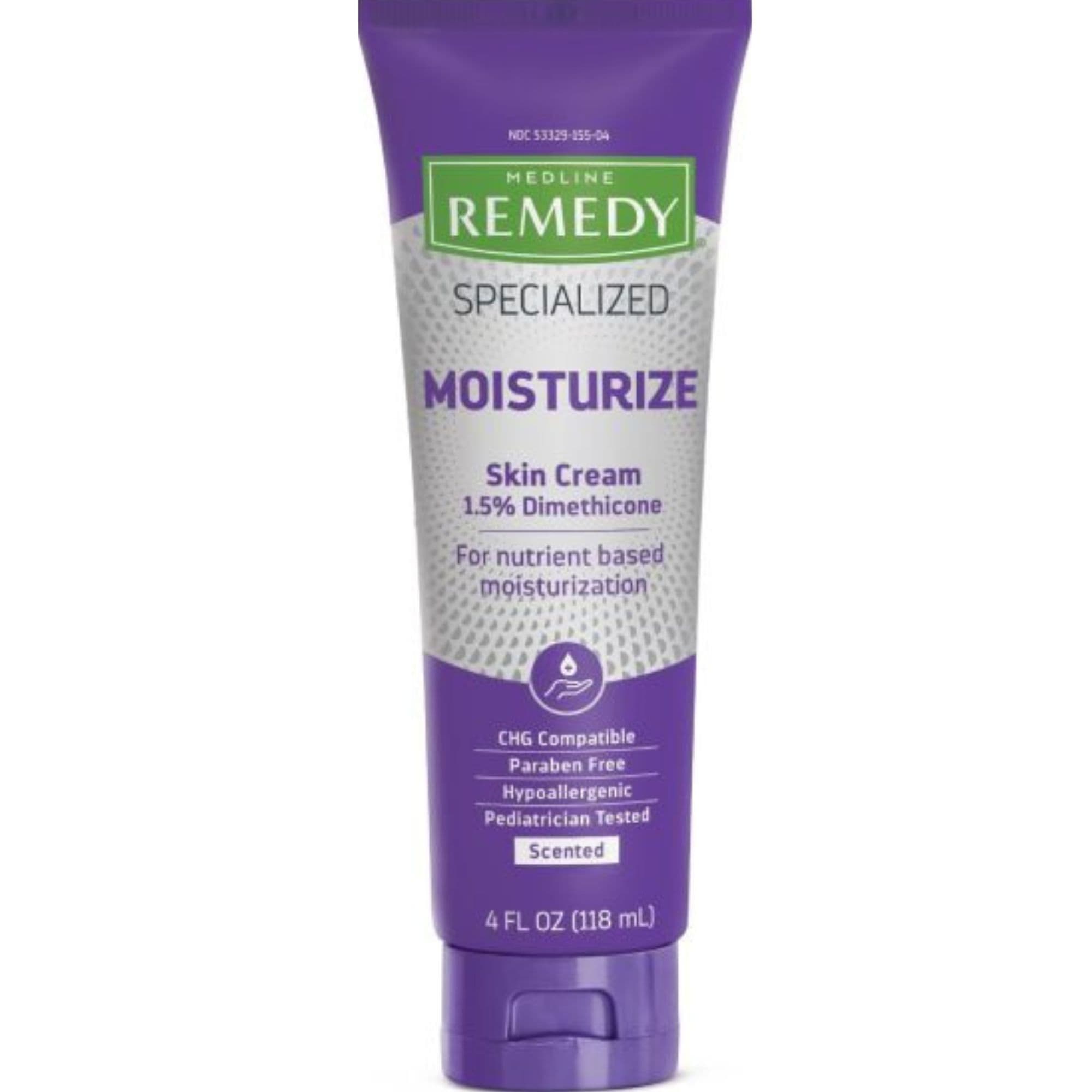 Medline Remedy Specialized Moisturize Skin Cream, Vanilla Scented