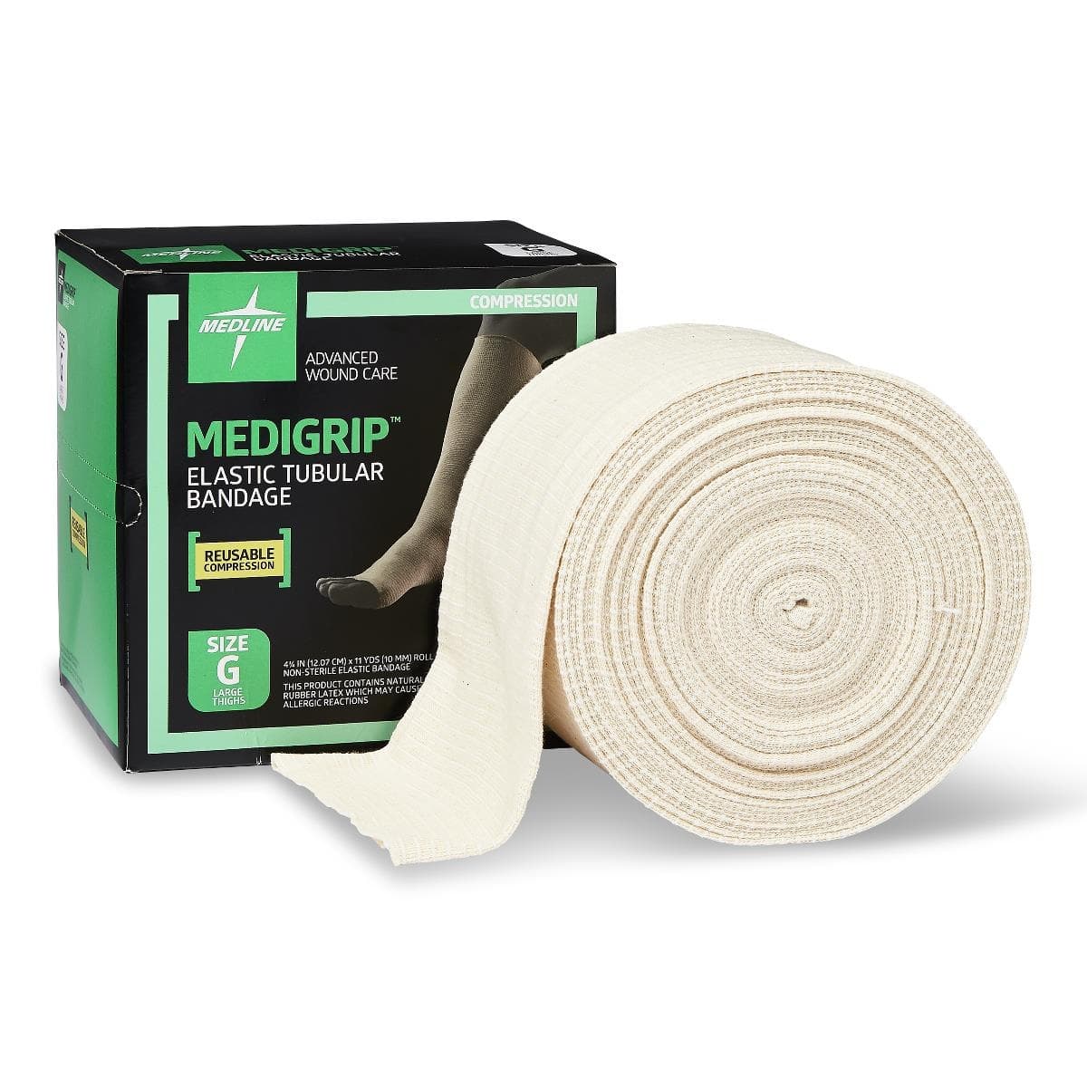 Medigrip Elastic Latex Tubular Support Bandage, Size G