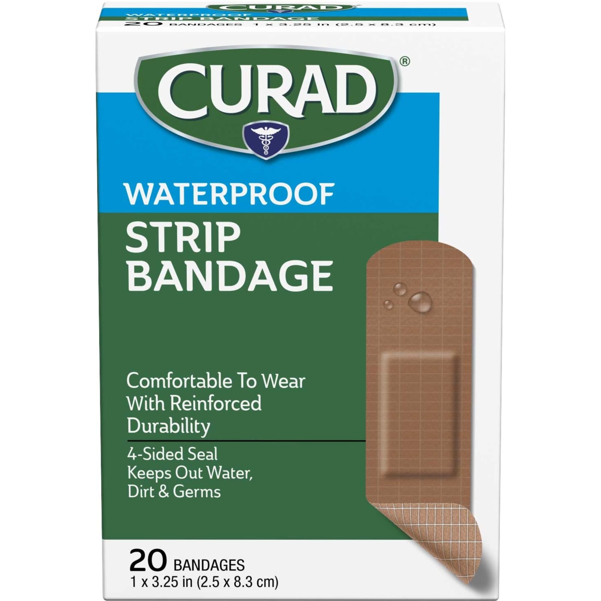 Curad Extra-Strength Waterproof Bandages