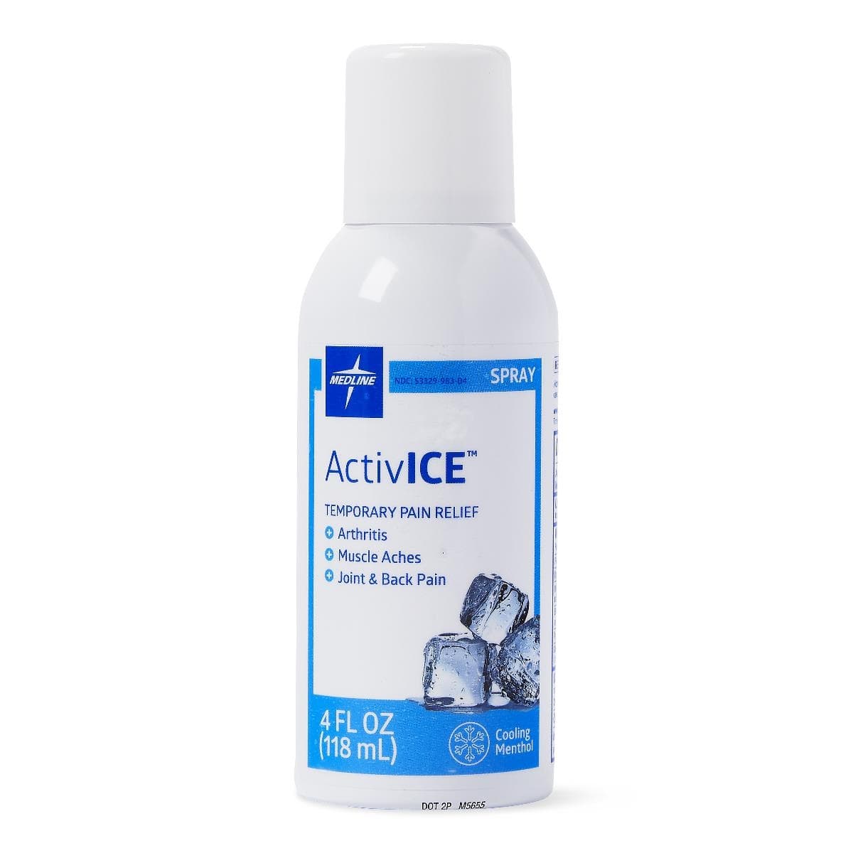 Medline ActivICE Topical Pain Reliever, Spray