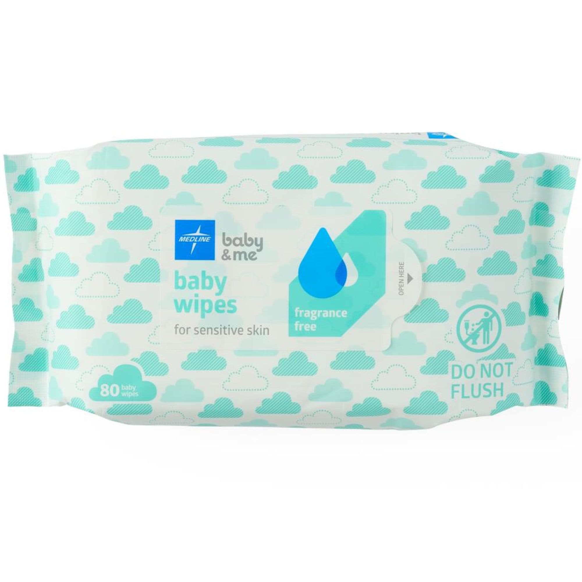 Medline AloeTouch Sensitive Fragrance Free Baby Wipes