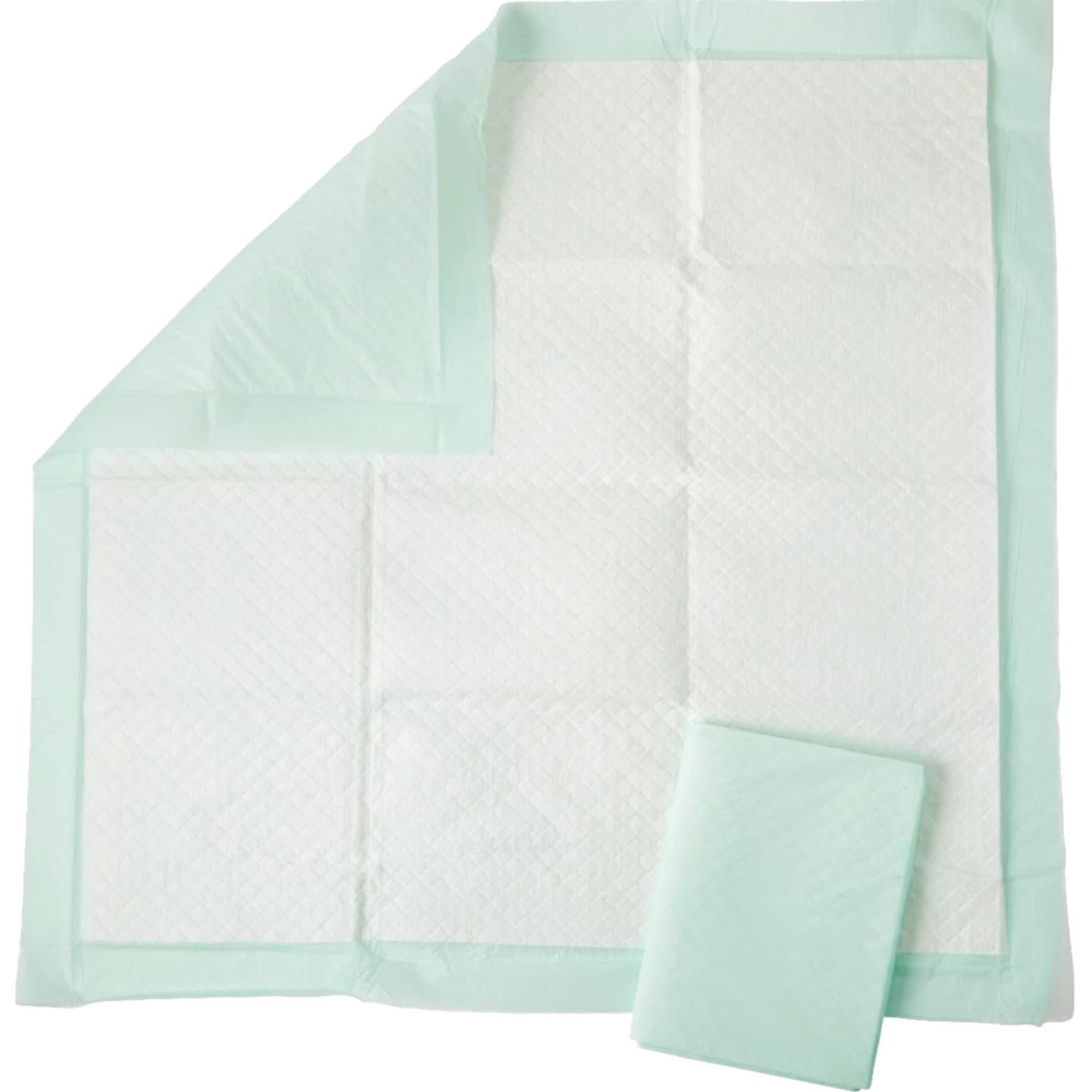 Medline Deluxe Disposable Quilted Underpads, Heavy Absorbency