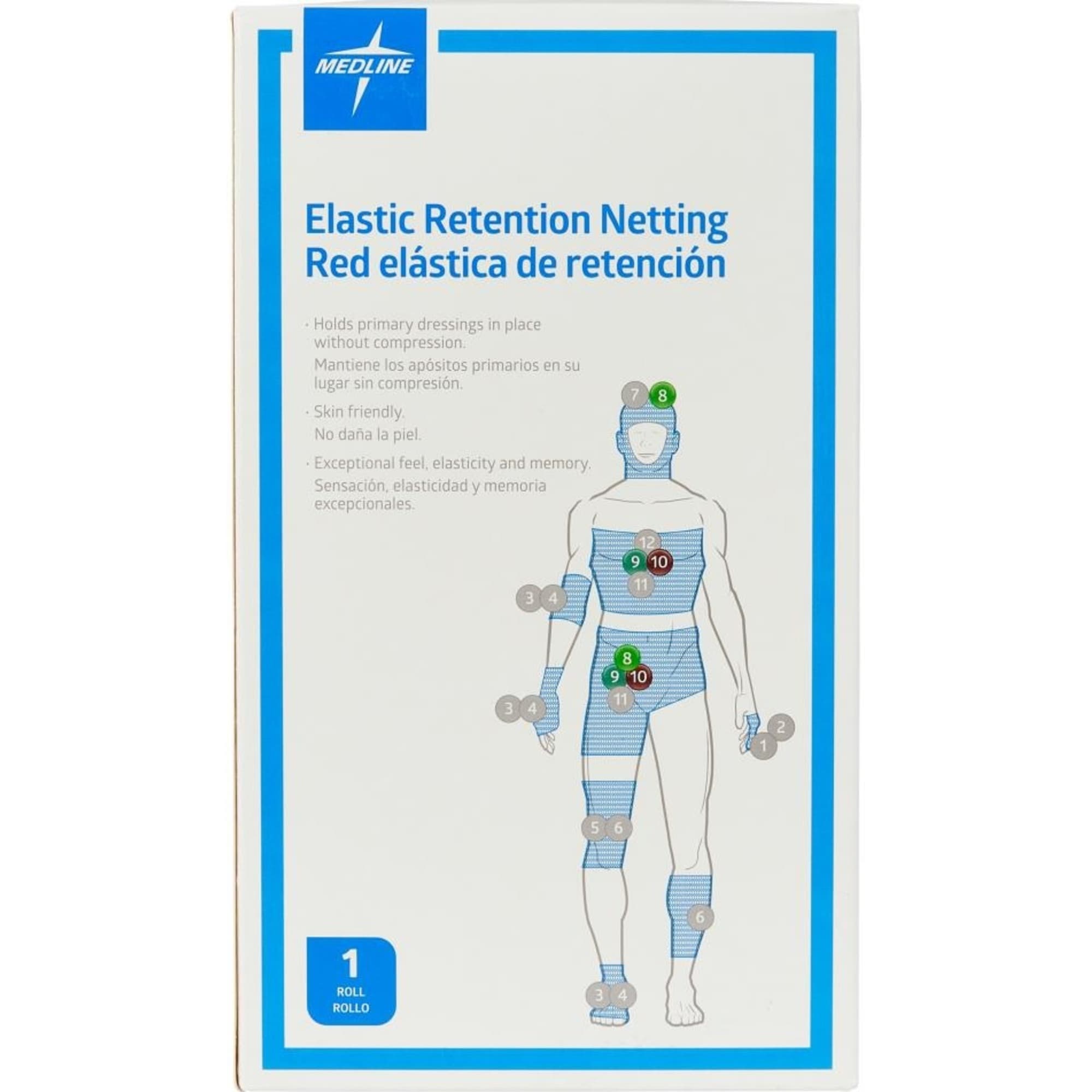 Medline Elastic Retention Netting