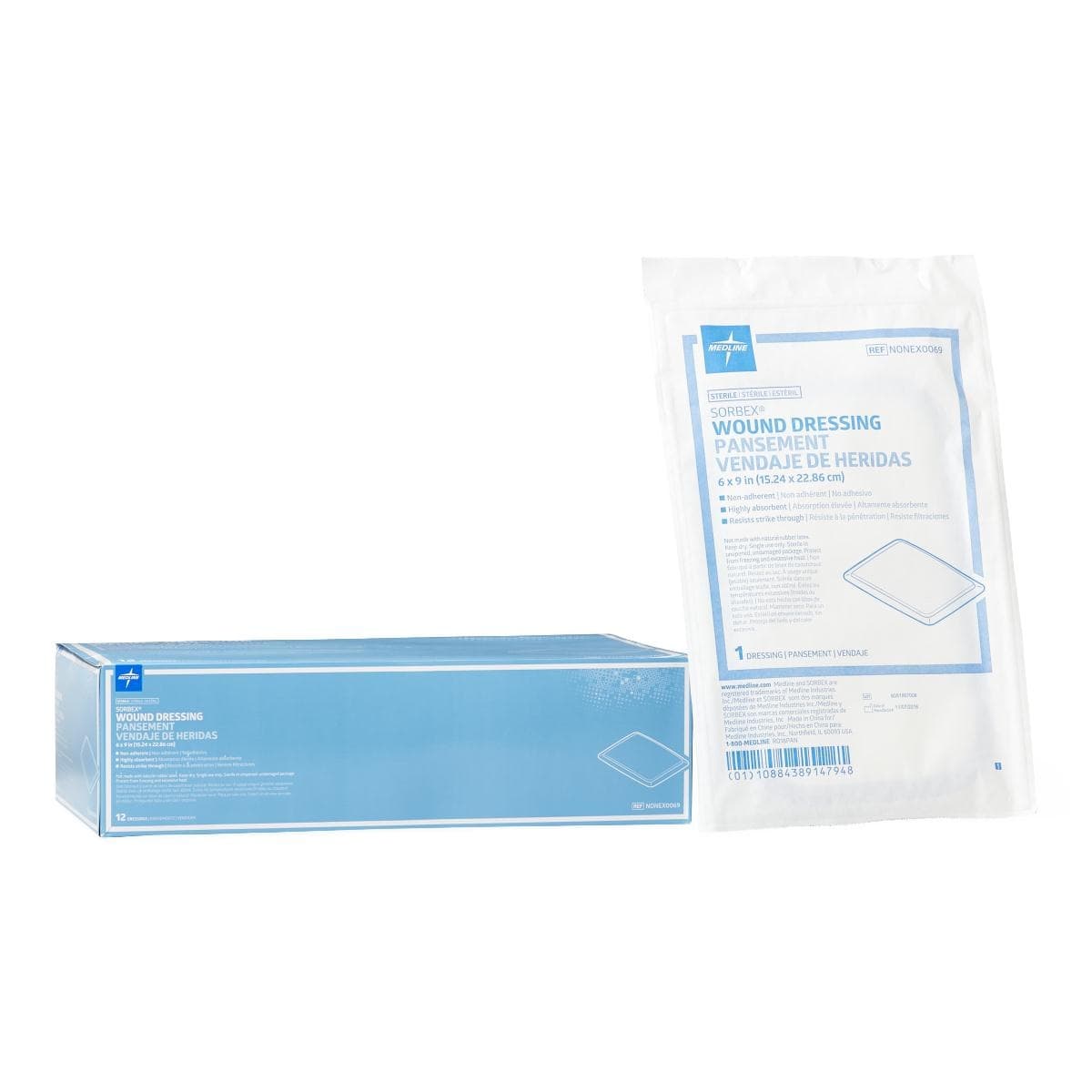 Medline Sorbex Sterile Wound Dressings