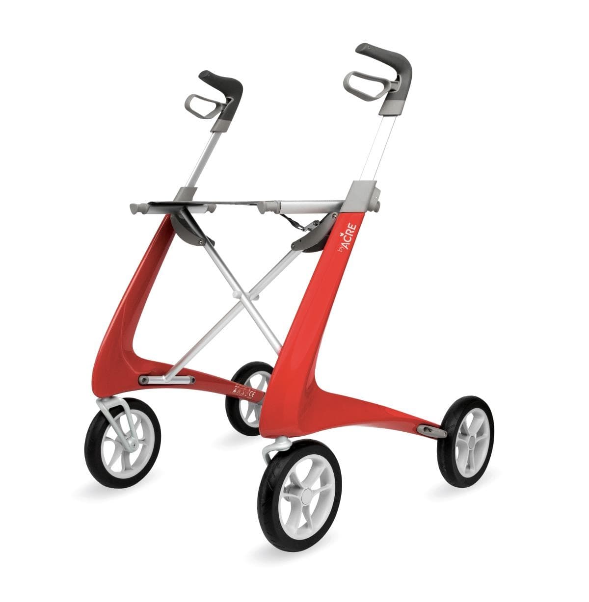 byAcre Carbon Fiber Rollator 18.5" W x 24" H Comfort Seat