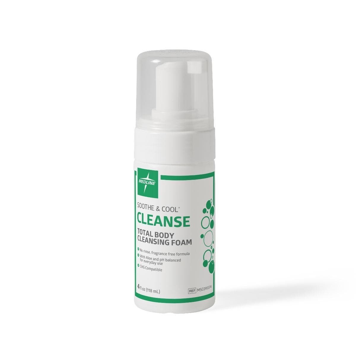 Medline Soothe & Cool Foaming Body Cleanser