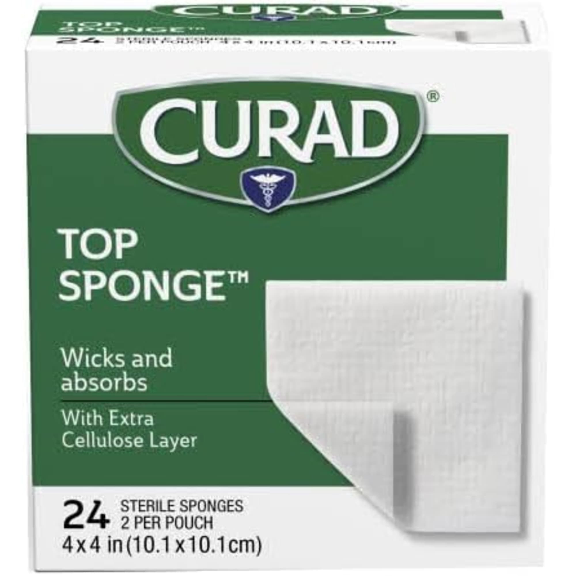 Curad Sterile Post-Op Top Sponge Gauze Pads