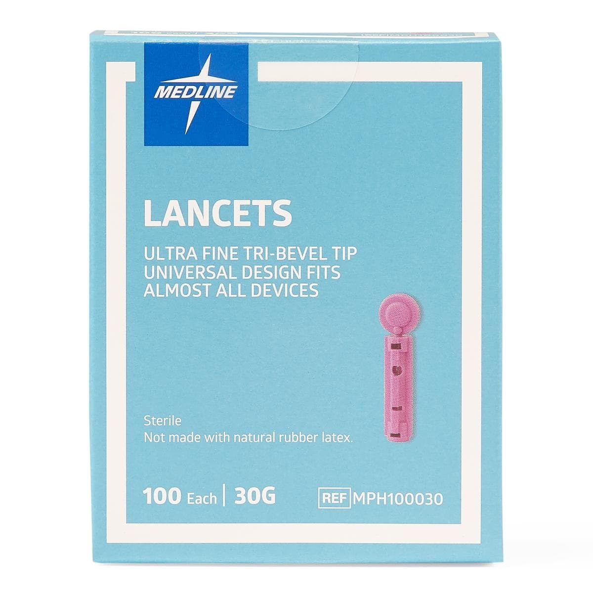 Medline Ultra Fine Tri-Bevel Tip Lancets