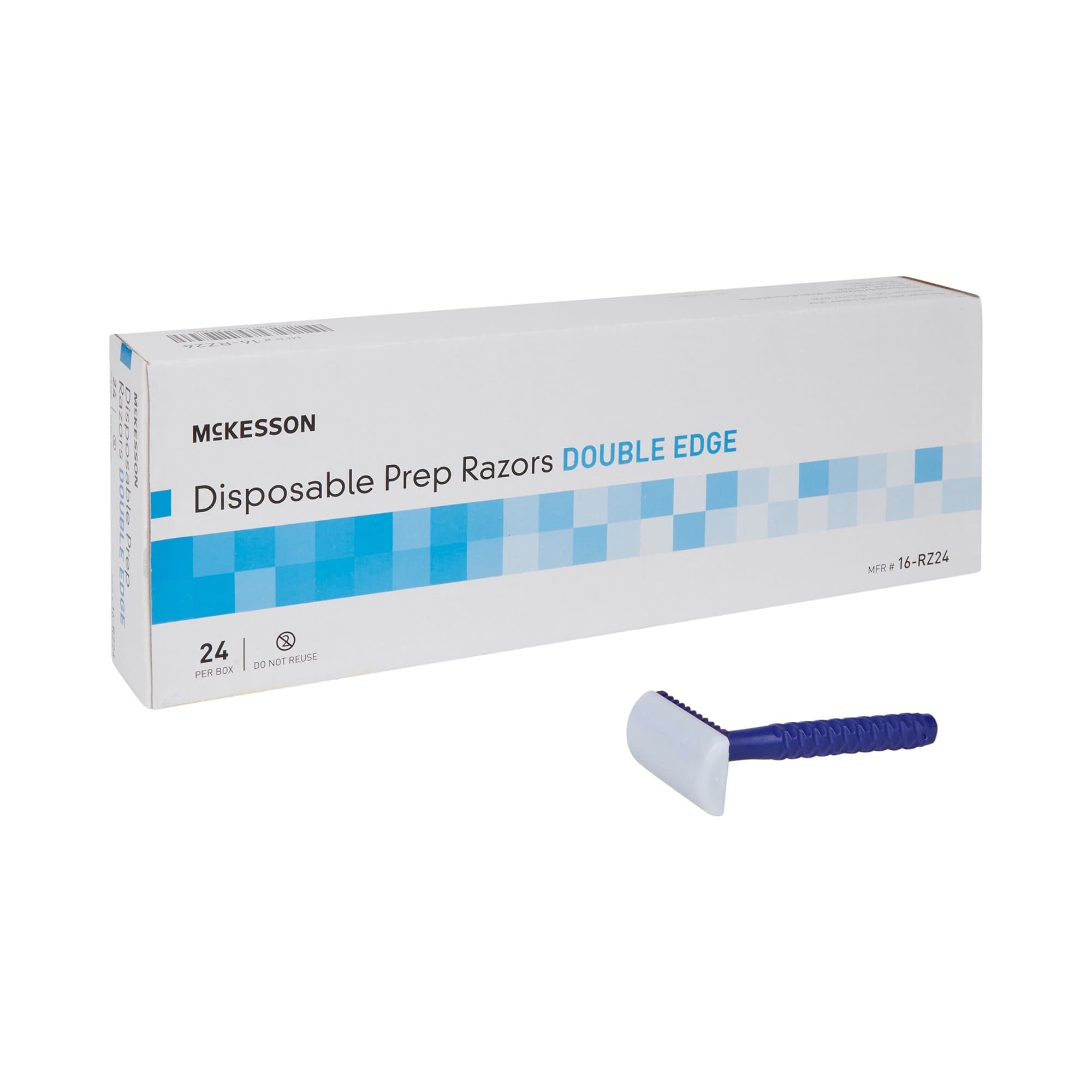 McKesson Disposable Prep Razor, Double Edge