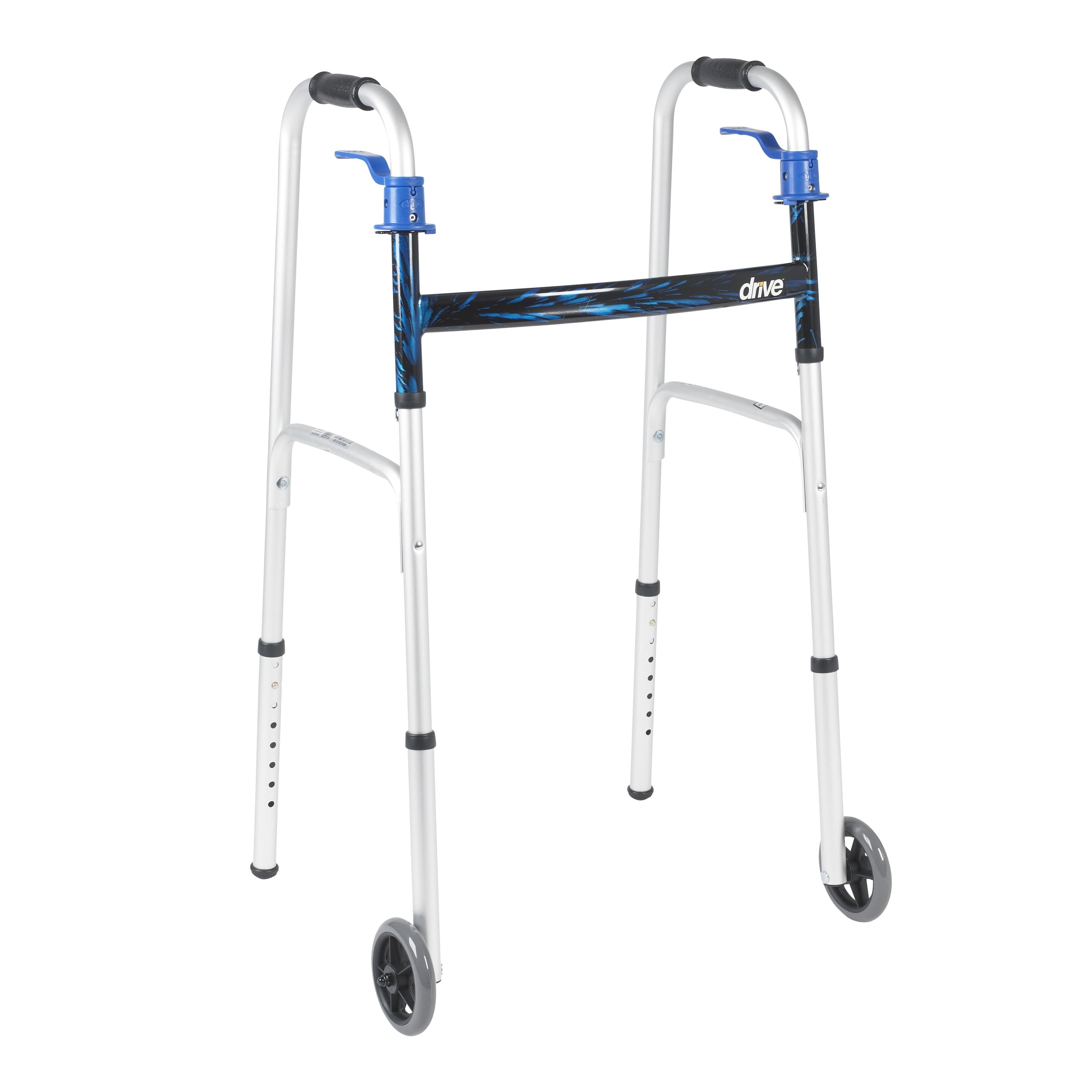 Drive Deluxe Trigger Release Folding Walker