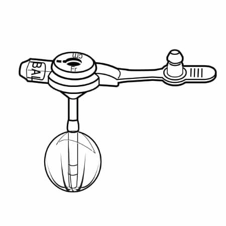 MIC-KEY Low-Profile Gastrostomy Feeding Tube Kit with 5 mL Balloon, 16 Fr.