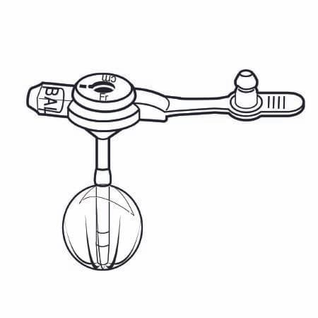 MIC-KEY Low-Profile Gastrostomy Feeding Tube Kit with 5 mL Balloon, 18 Fr.