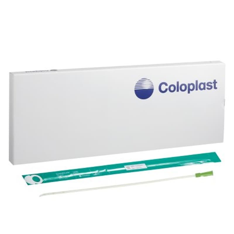 Coloplast SpeediCath Hydrophilic Coude Tip Intermittent Catheter 14"