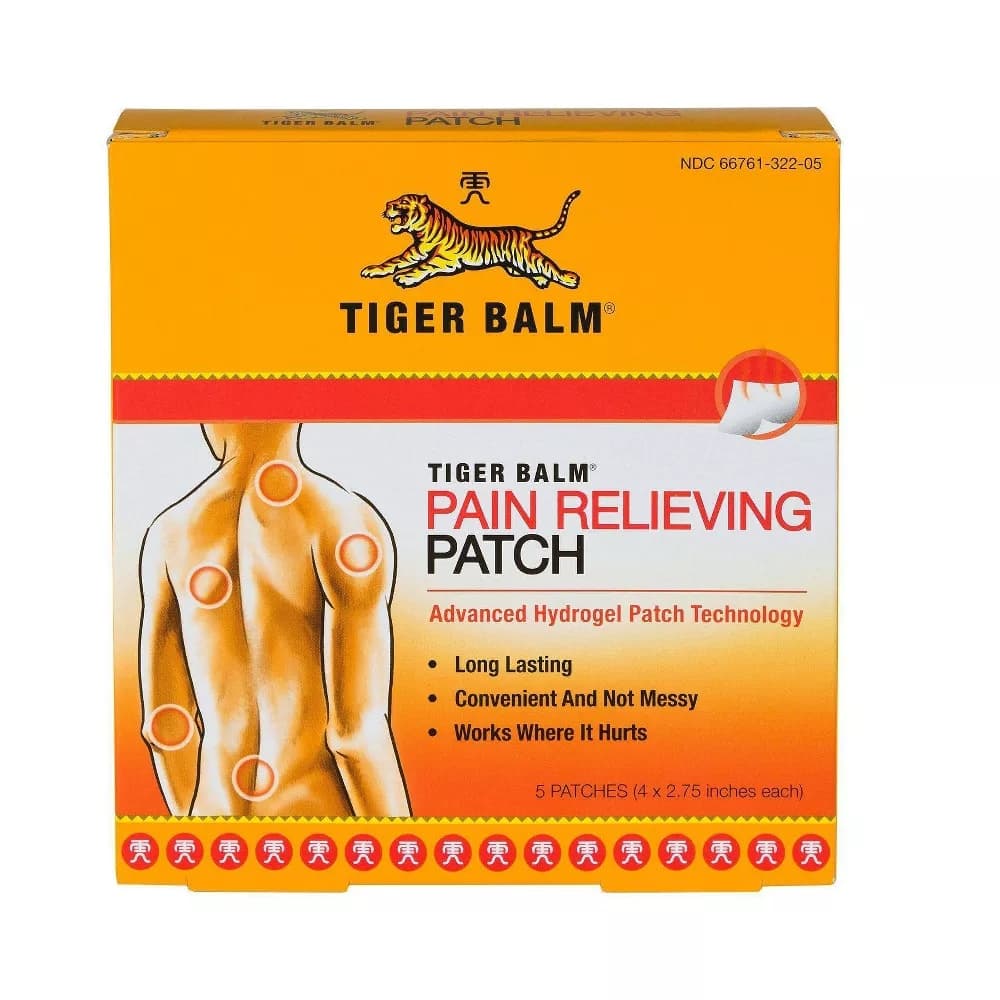 Tiger Balm Pain Relieving Patches
