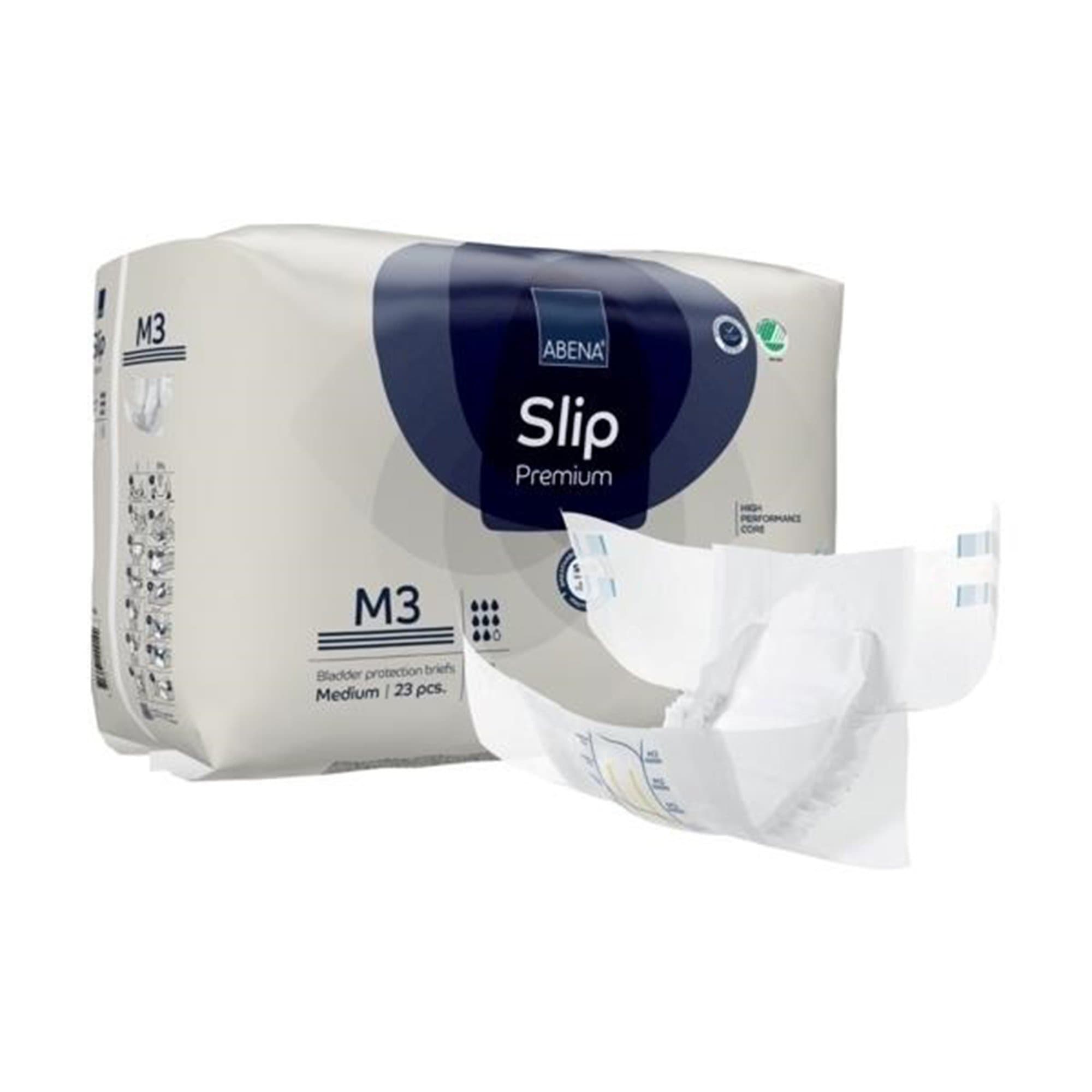 Abena Slip Premium Diapers with Tabs, Level 3s