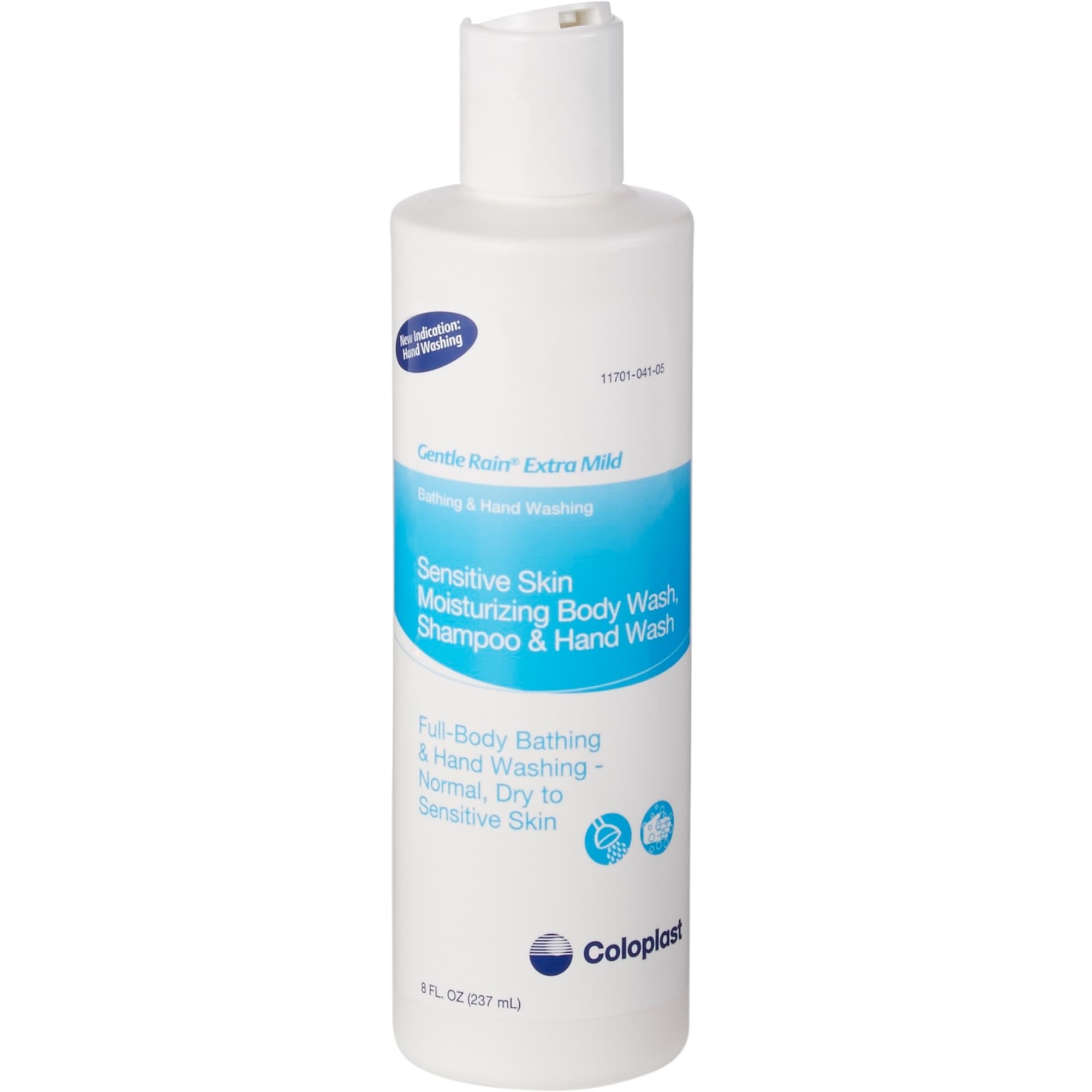 Coloplast Gentle Rain Shampoo and Body Wash, Scented