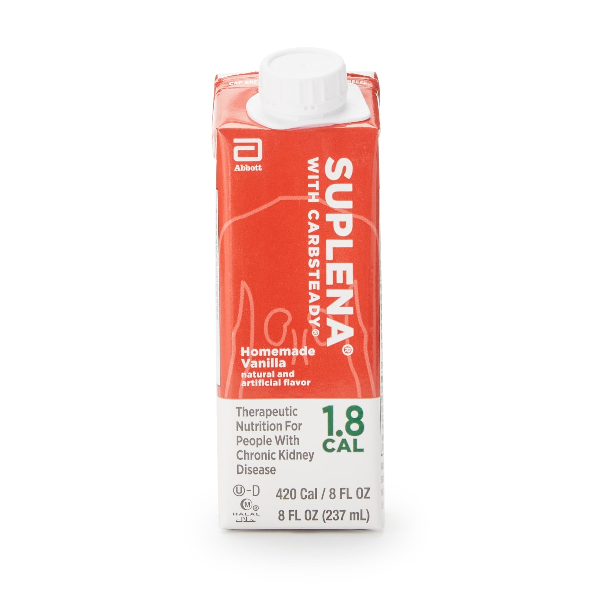 Suplena with Carbsteady 1.8 Cal Tube Feeding Formula