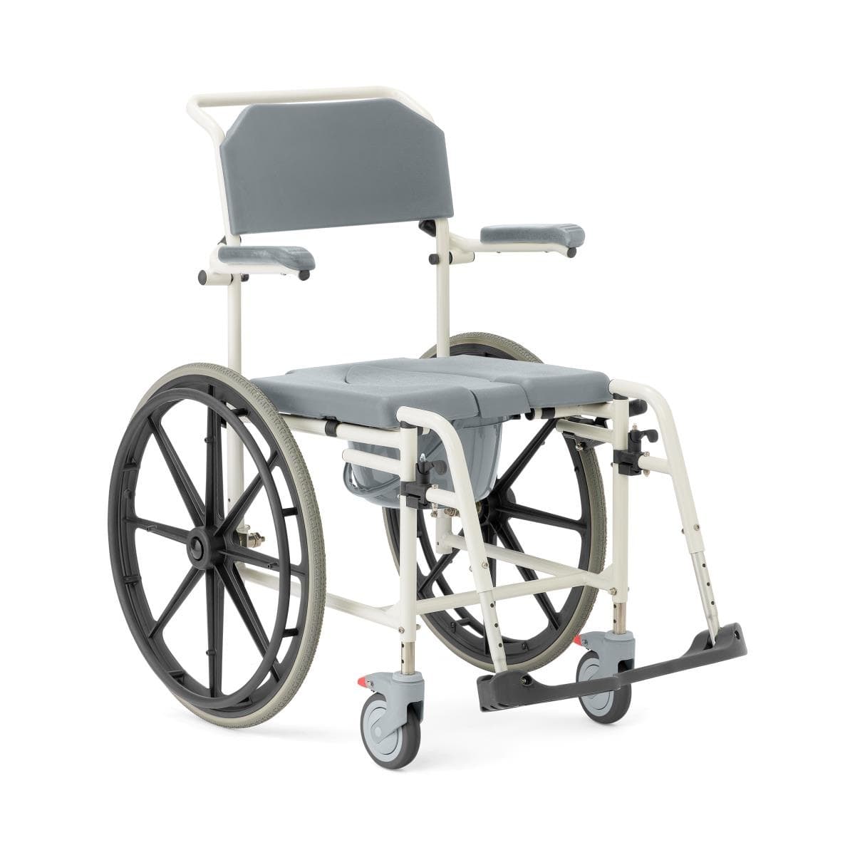 Medline Aluminum Commode Wheelchair
