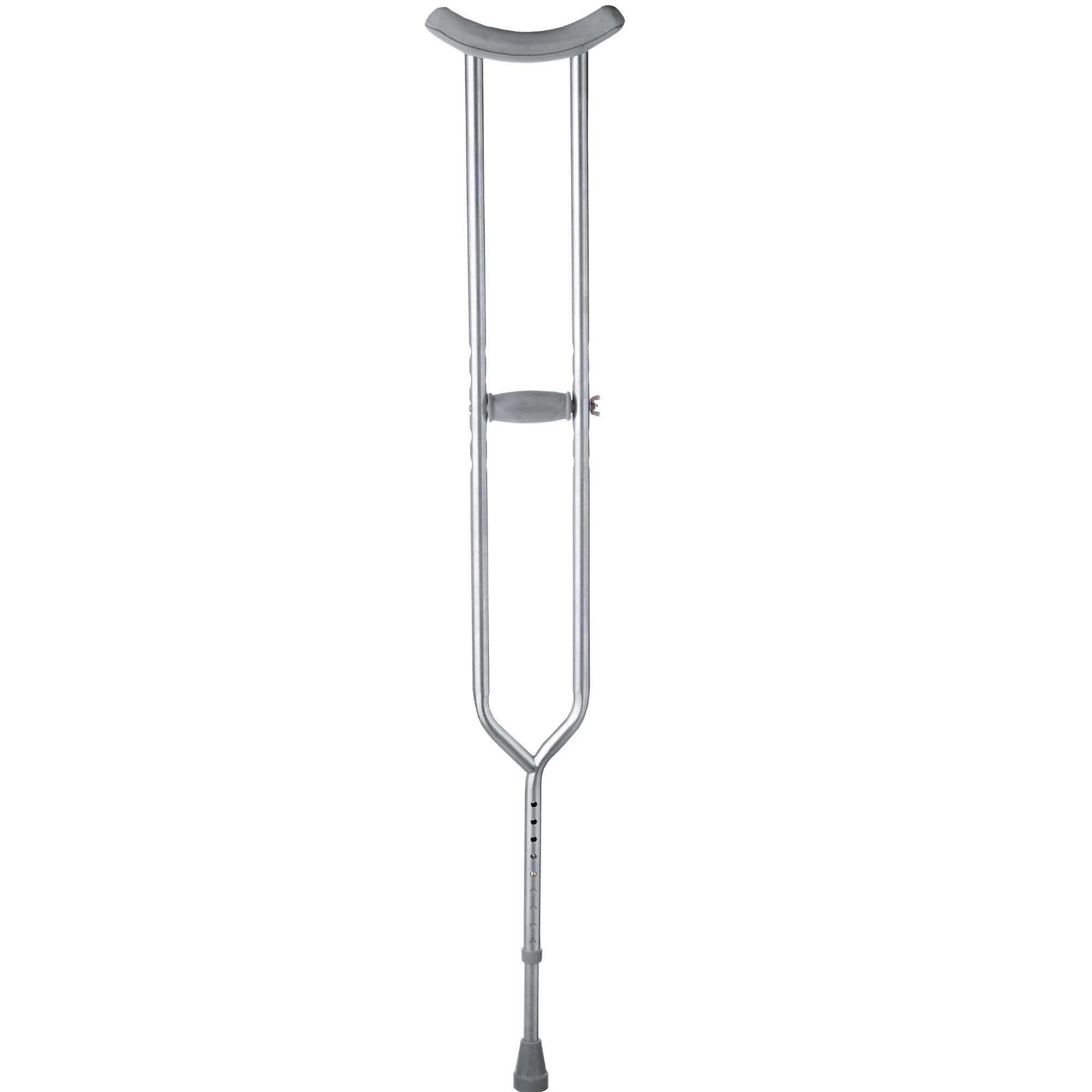 Medline Steel Bariatric Push-Button Crutches