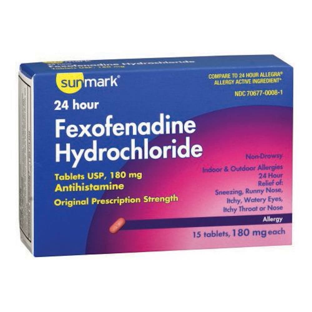 Sunmark Fexofenadine HCl Allergy Relief