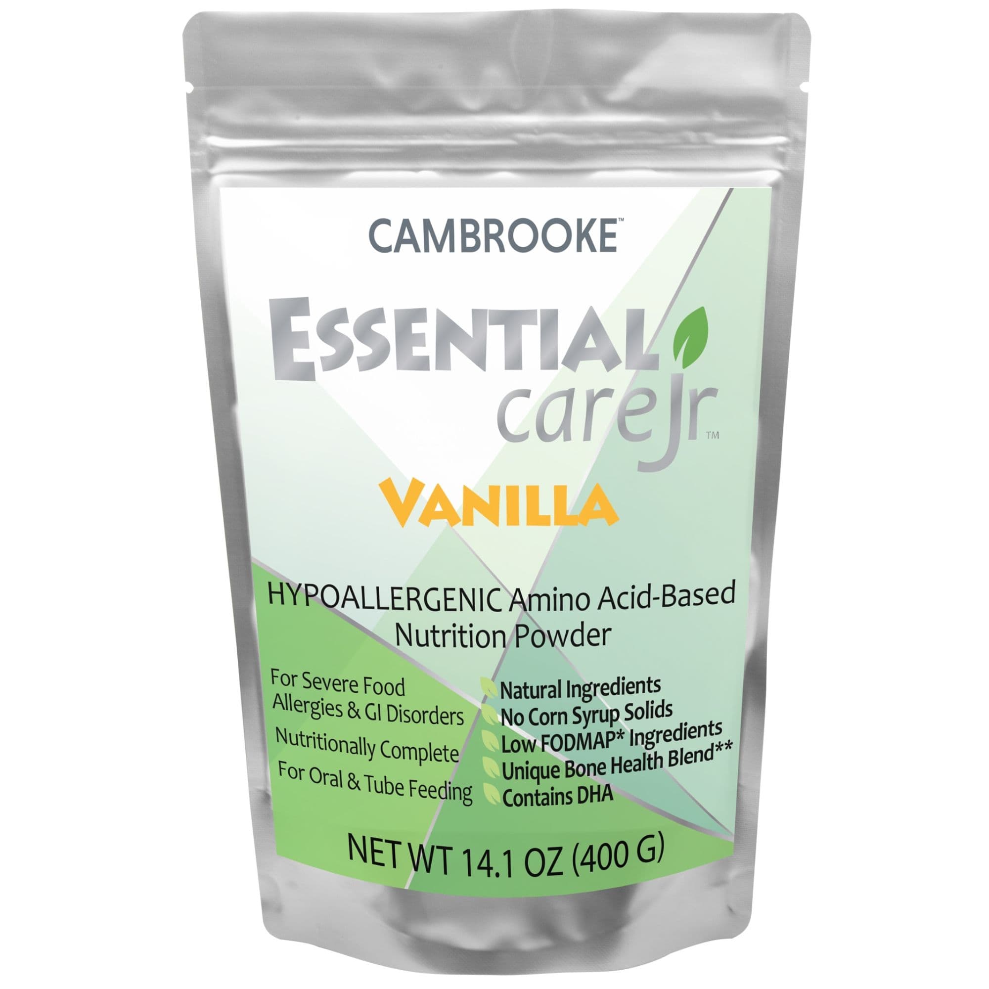 Cambrooke Essential Care Jr Hypoallergenic Amino-Acid Based Nutrition Powder
