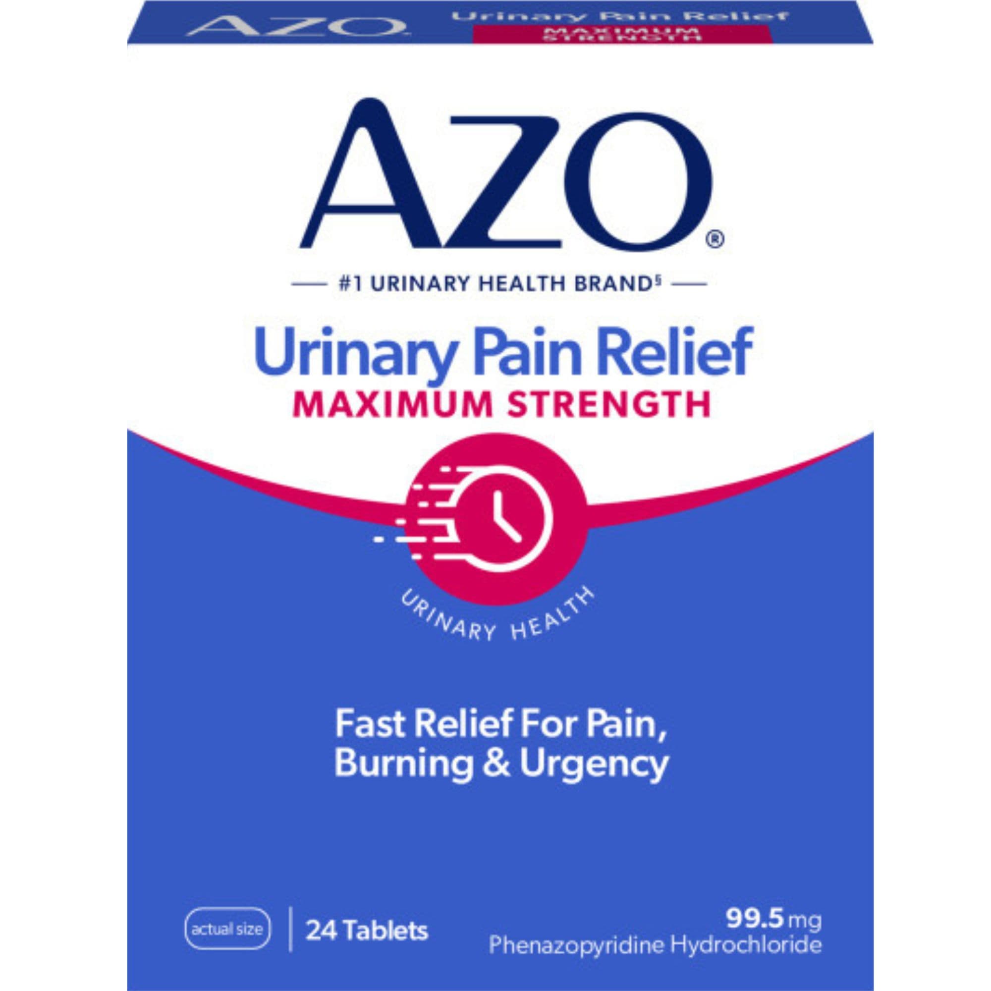 AZO Urinary Pain Relief, Maximum Strength