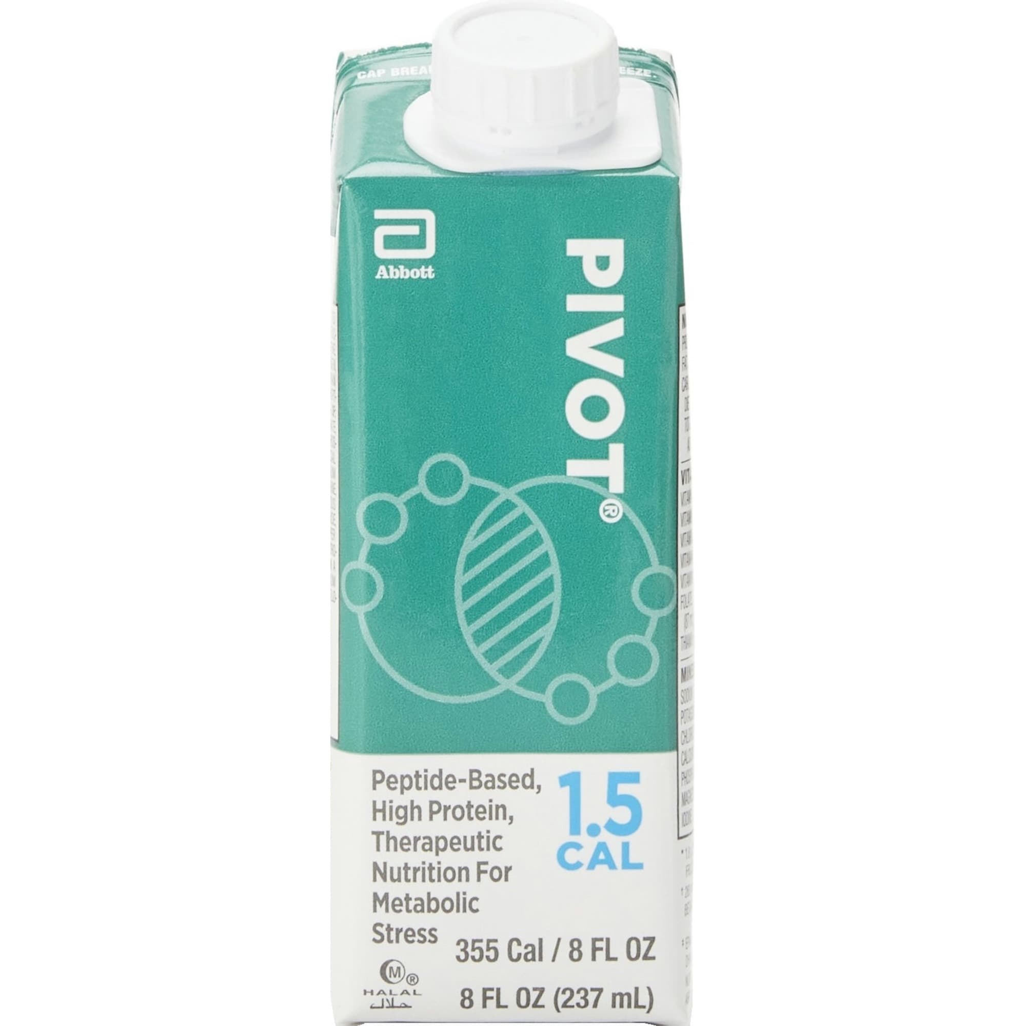 Pivot 1.5 Cal Peptide-Based High Protein Therapeutic Nutrition for Metabolic Stress