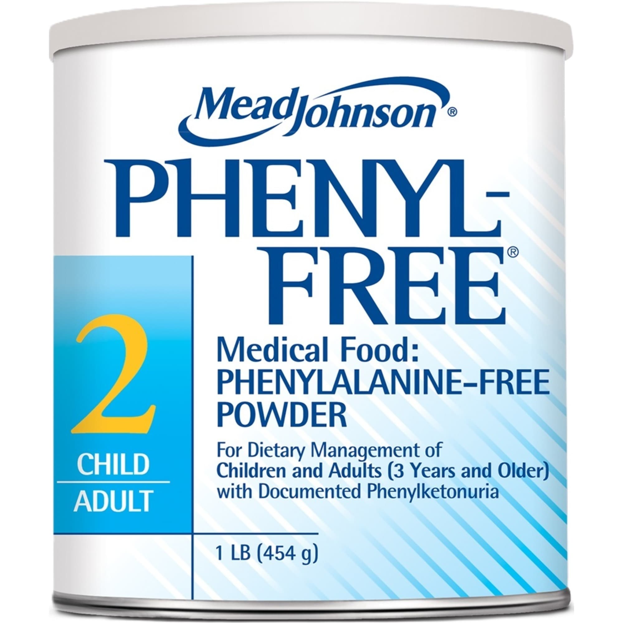 Mead Johnson Phenyl-Free 2 Infant Formula & Medical Food Powder, 1 lb.
