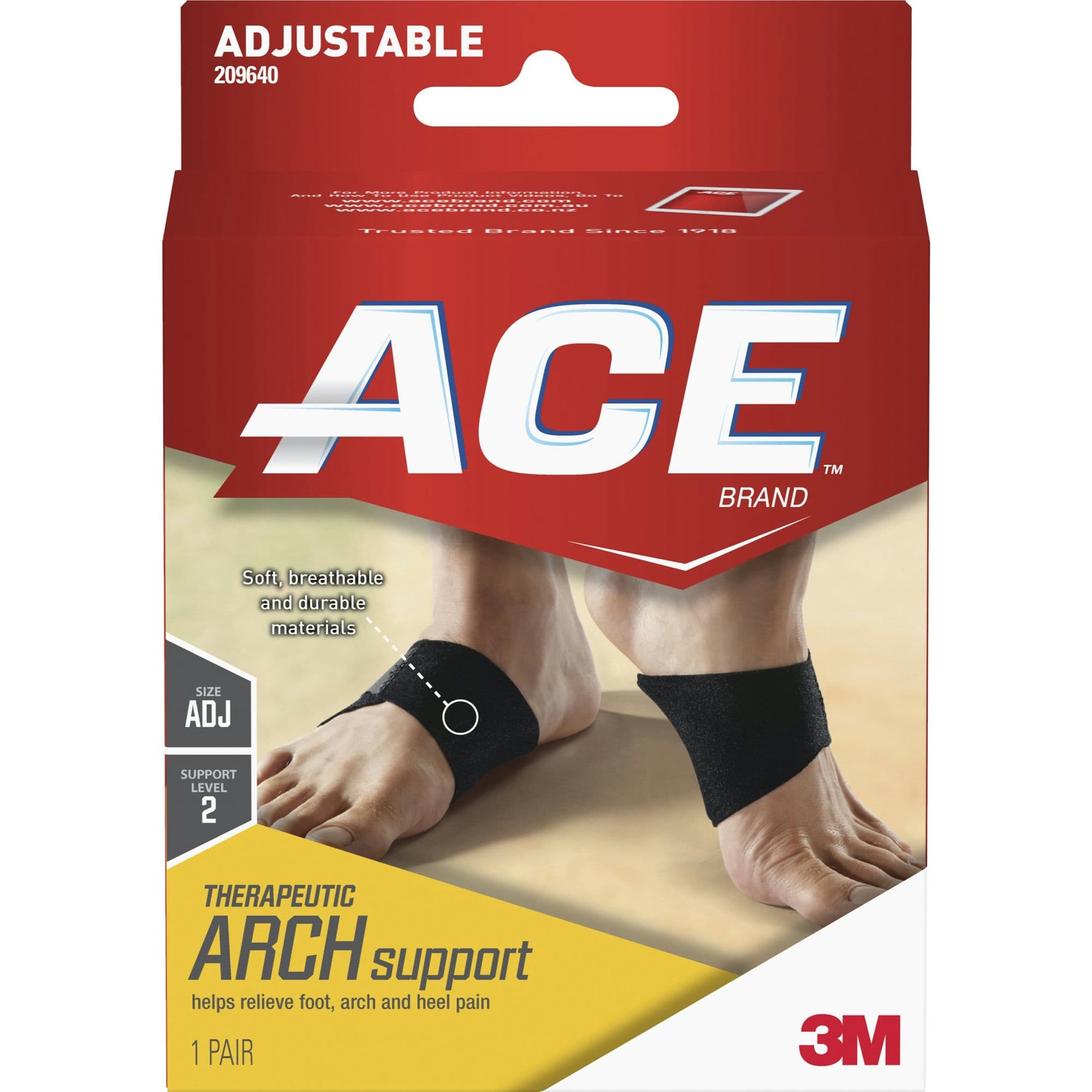 3M ACE Adjustable Therapeutic Arch Support