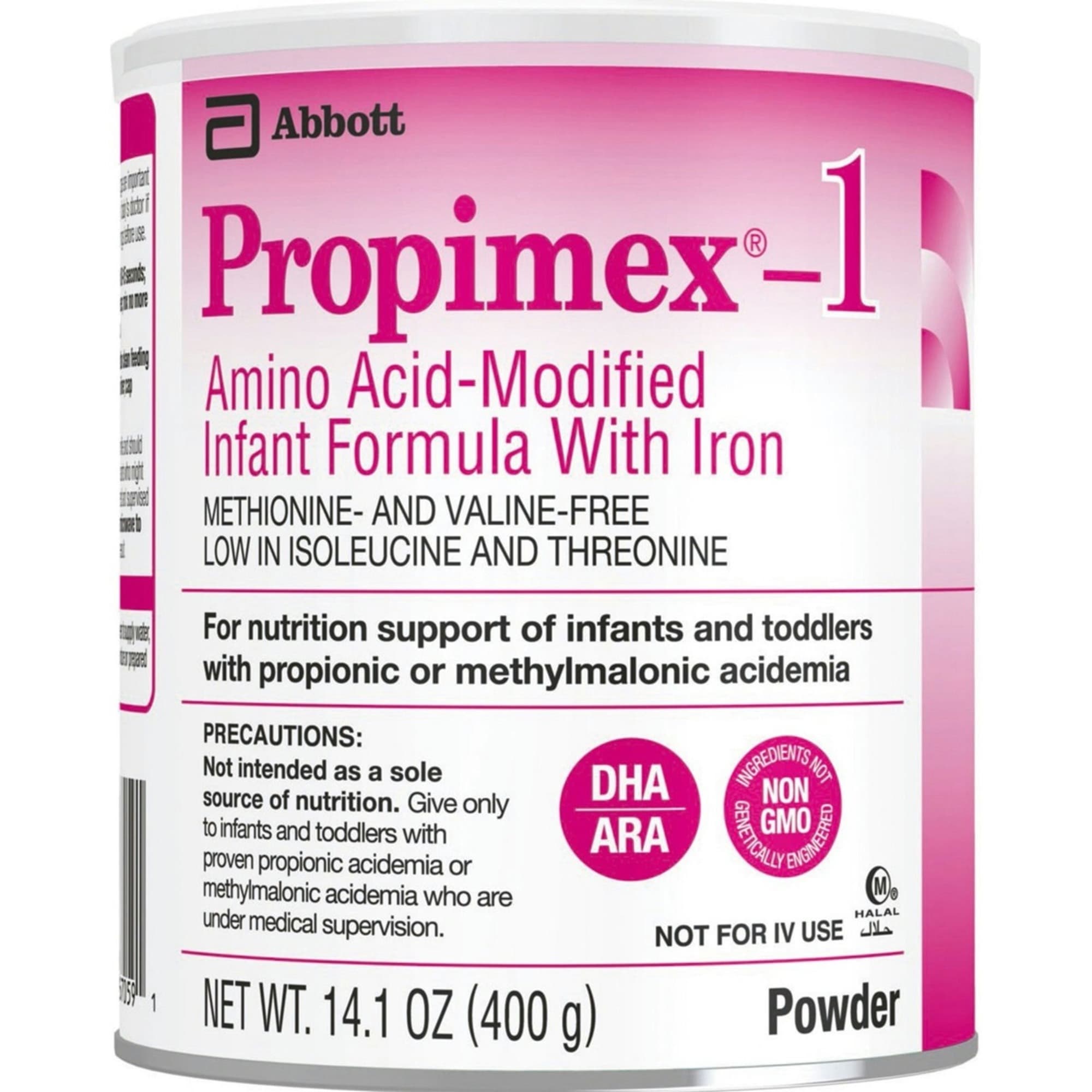 Propimex-1 Amino Acid Modified Infant Formula with Iron