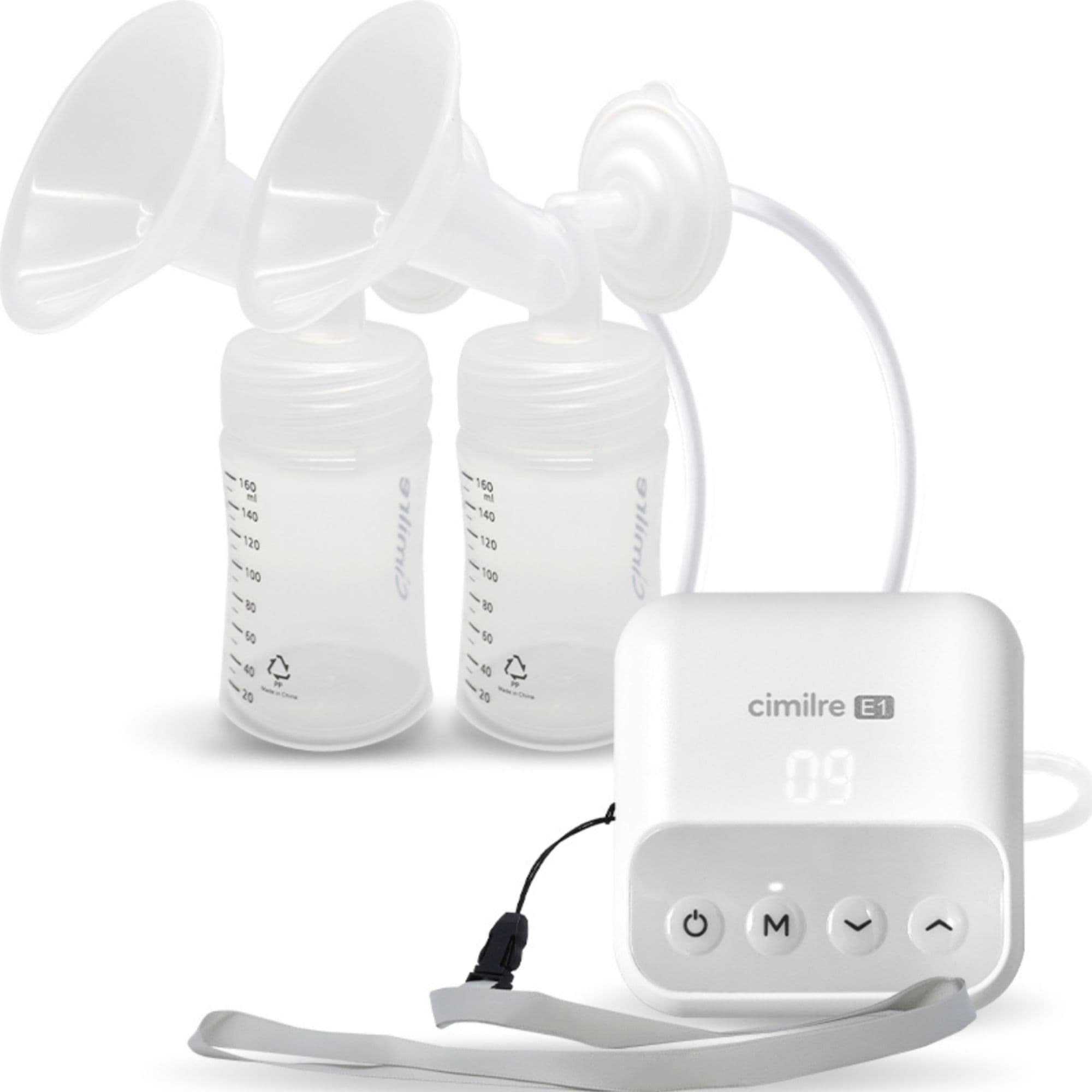 Cimilre E1 Portable Double Electric and Rechargeable Breast Pump Kit