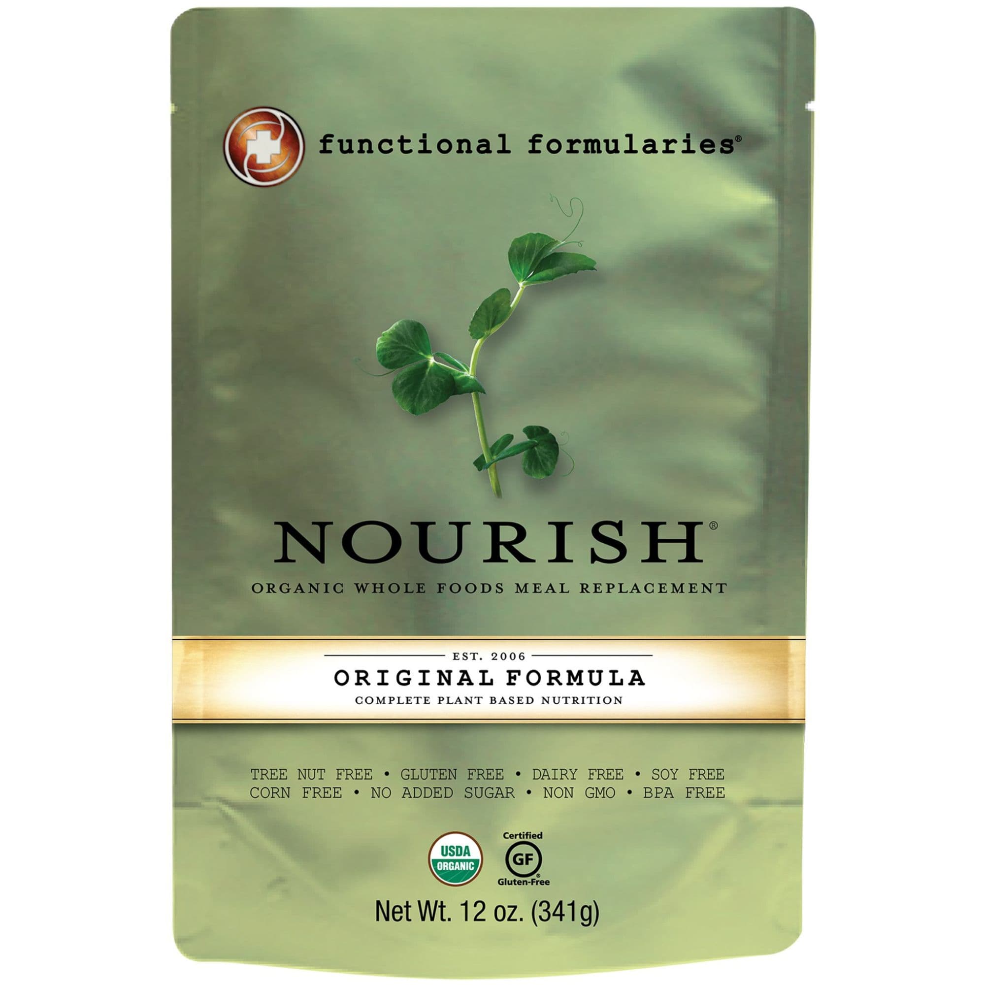 Functional Formularies Nourish Organic Pediatric Meal Replacement