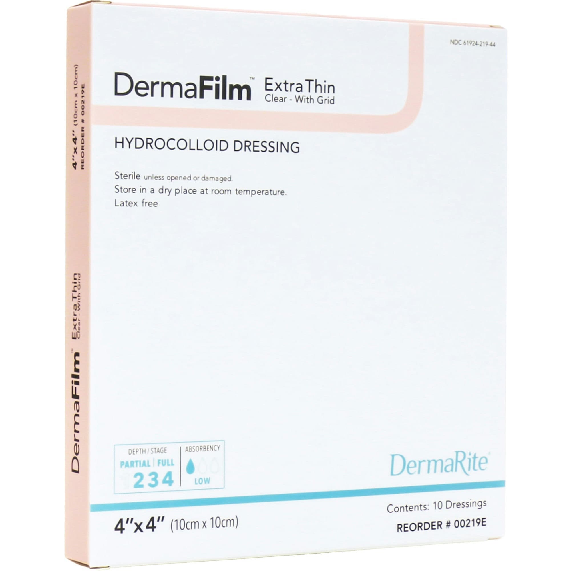 DermaRite DermaFilm Hydrocolloid Wound Dressing