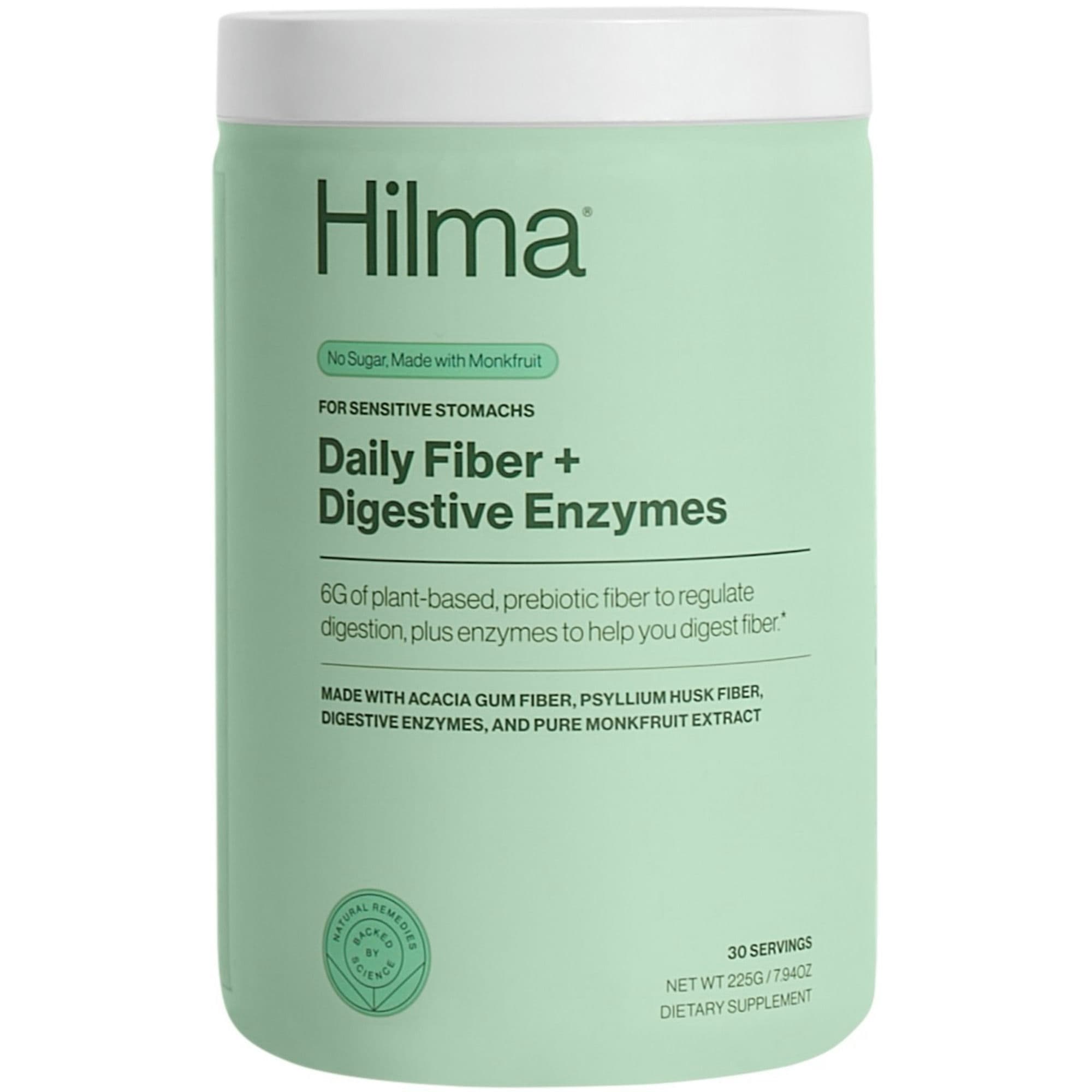 Hilma Daily Fiber + Digestive Enzymes