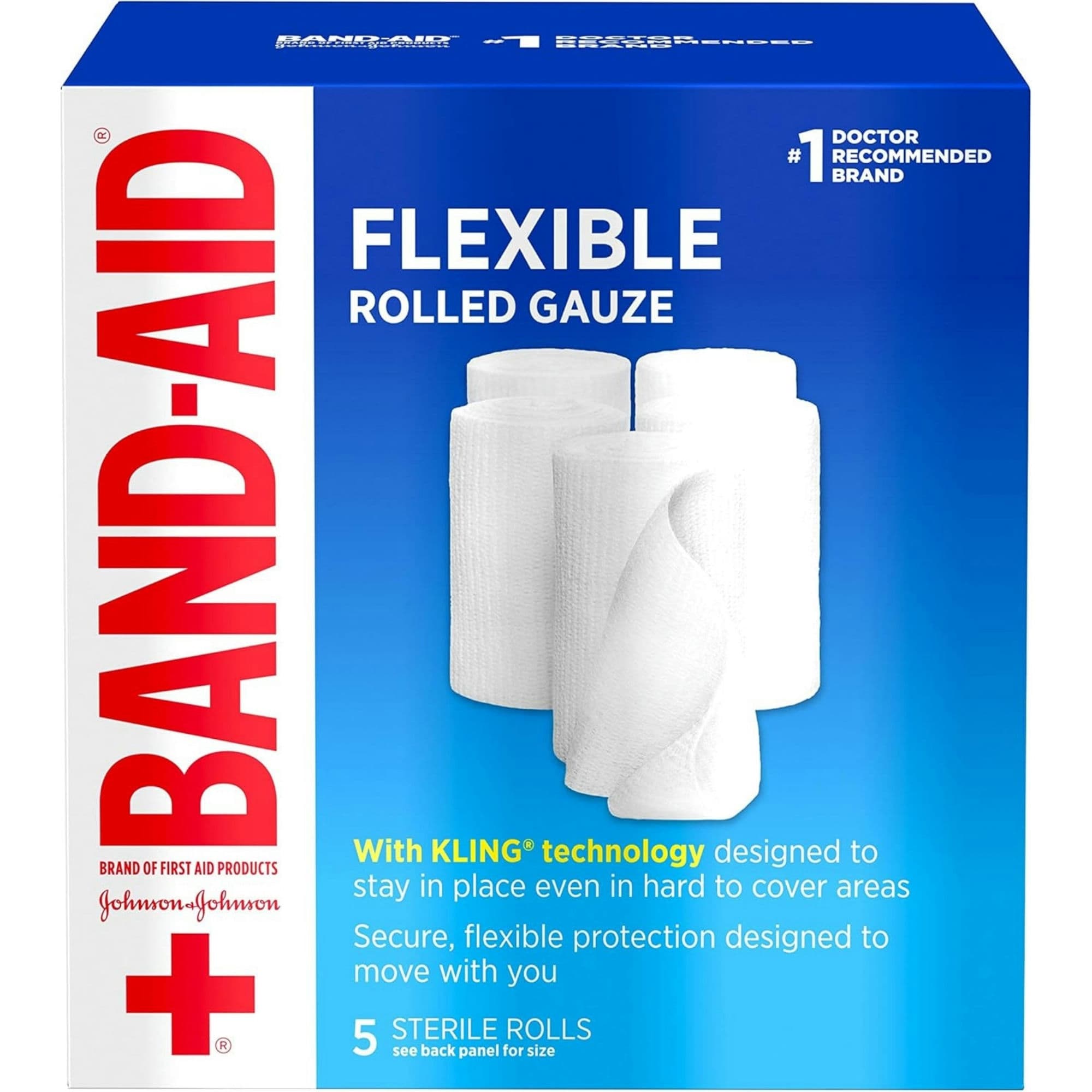 Band-Aid Flexible Rolled Gauze