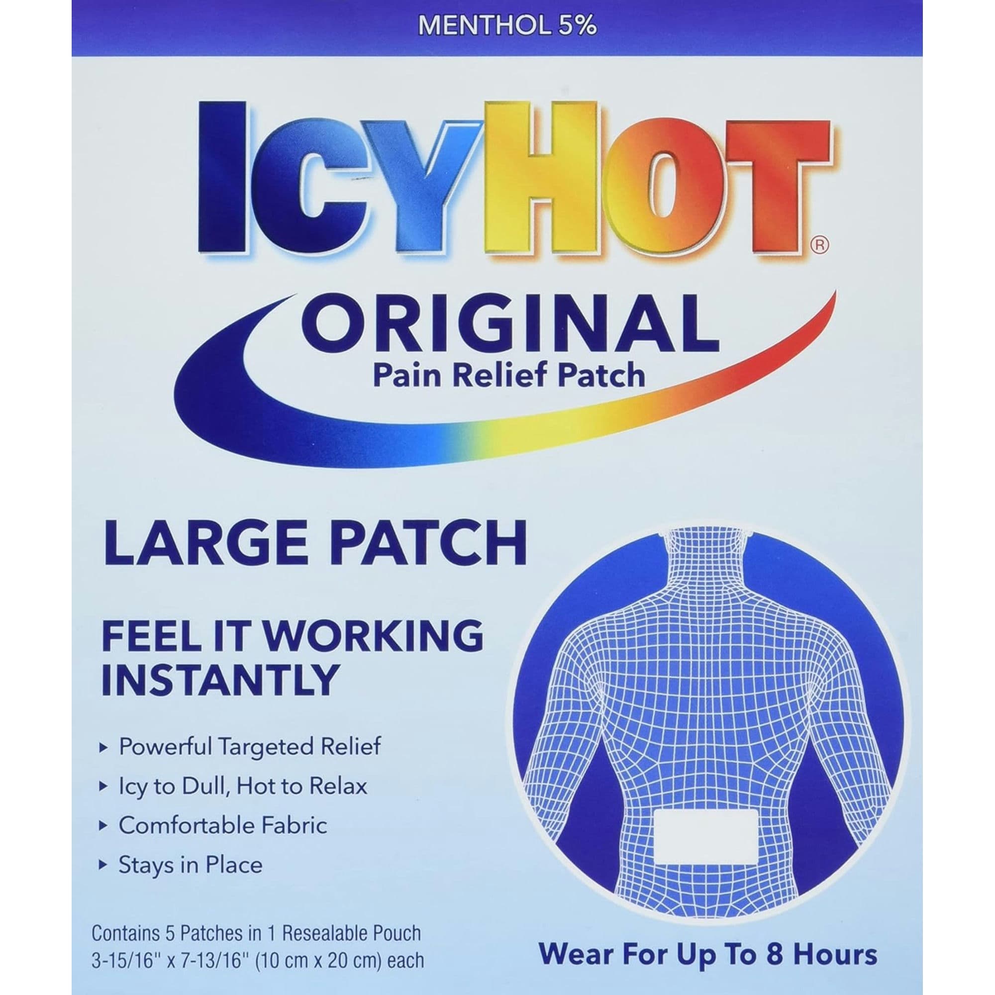 Icy Hot Original Pain Relief Patch
