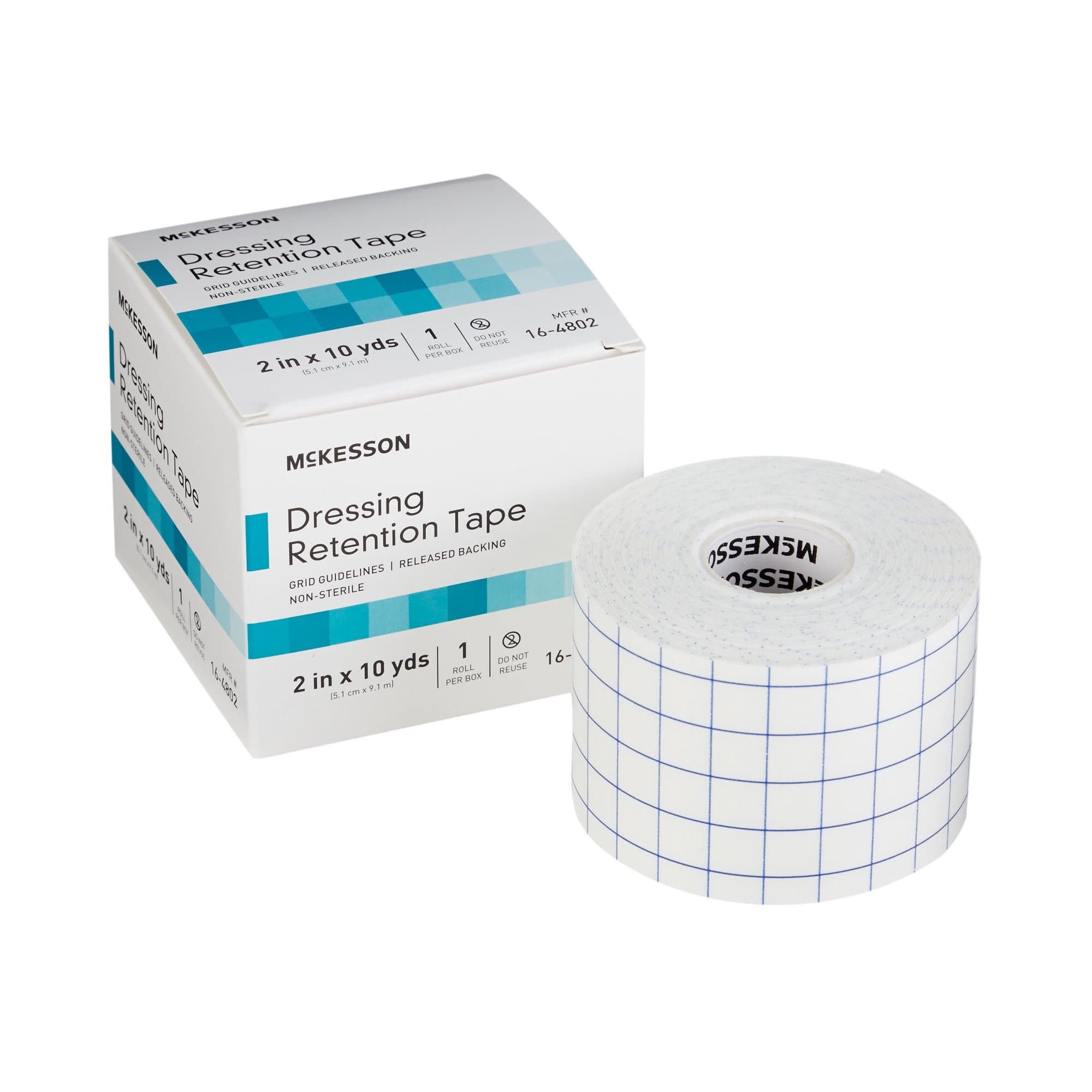McKesson Dressing Retention Tape, NonSterile, White