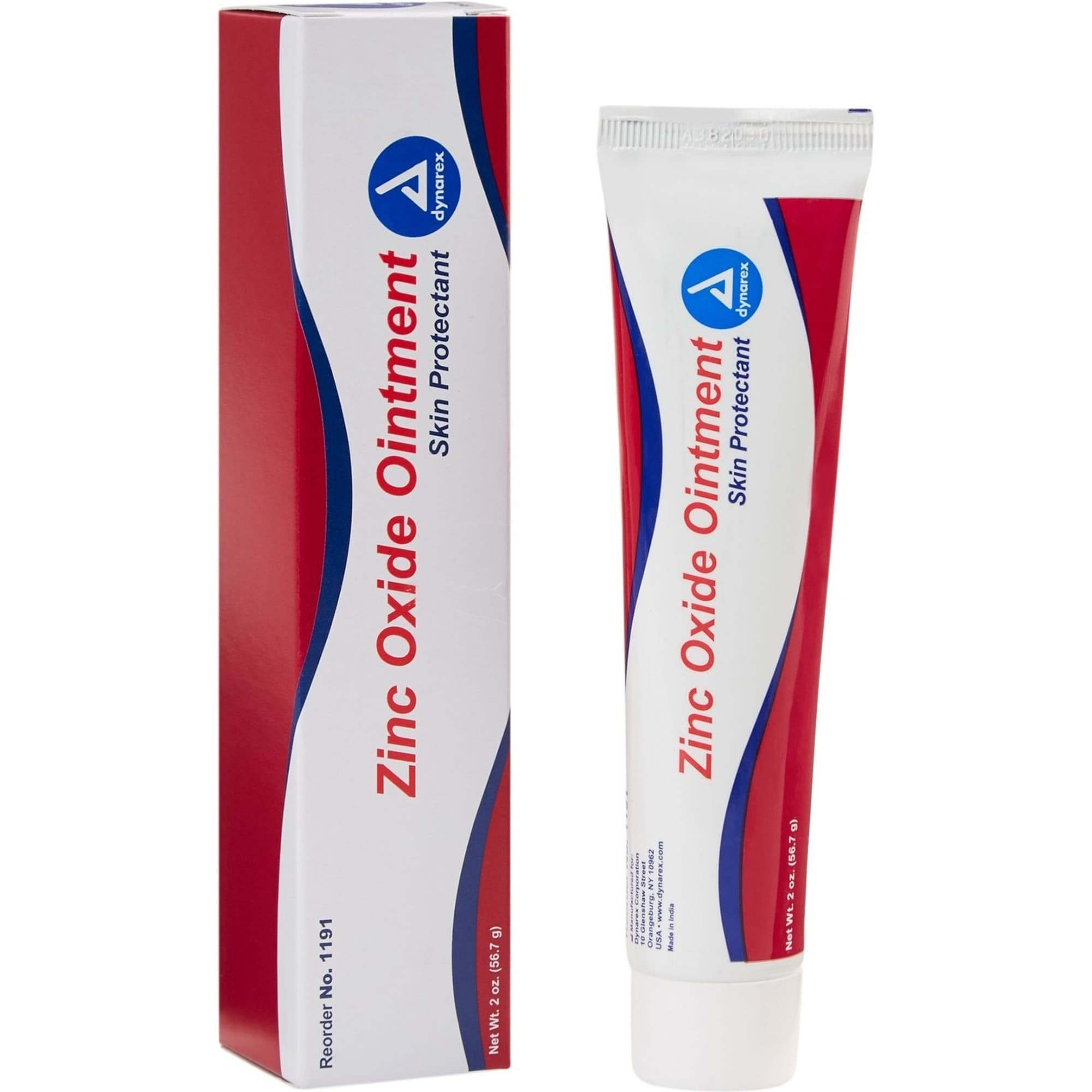 Dynarex Zinc Oxide Ointment Skin Protectant, 2 oz.