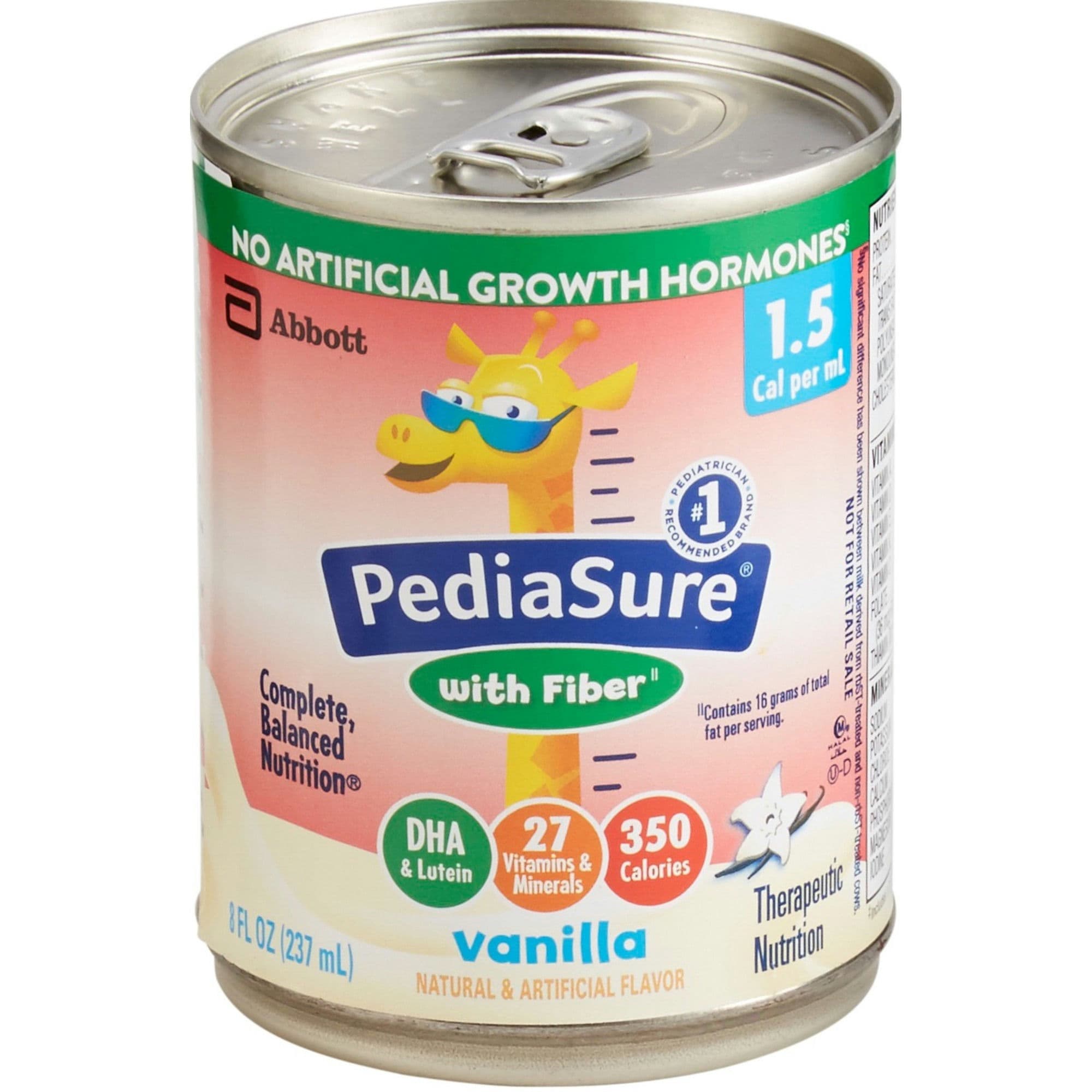 PediaSure 1.5 Cal with Fiber Pediatric Complete Balanced Therapeutic Nutrition Formula