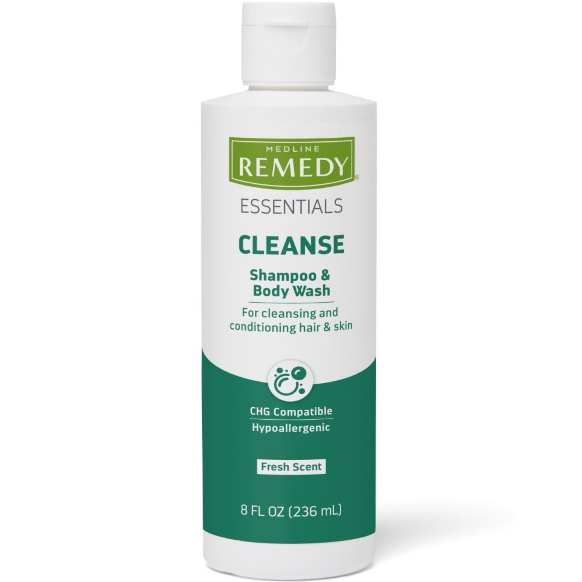 Remedy Essentials Shampoo and Body Wash Gel, Natural Scent
