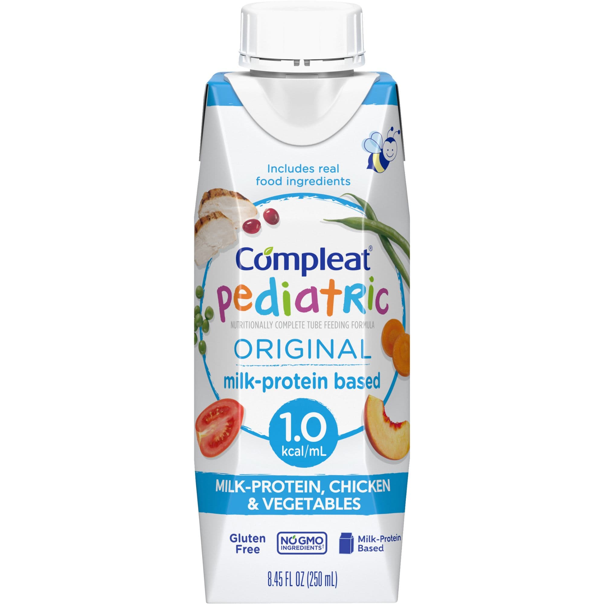 Compleat Pediatric Nutritionally Complete Tube Feeding Formula, 8.45 oz.