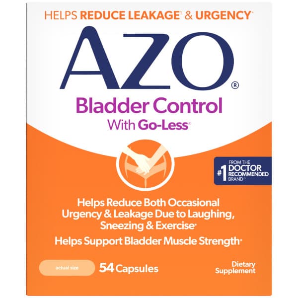 AZO Bladder Control with Go-Less Capsules