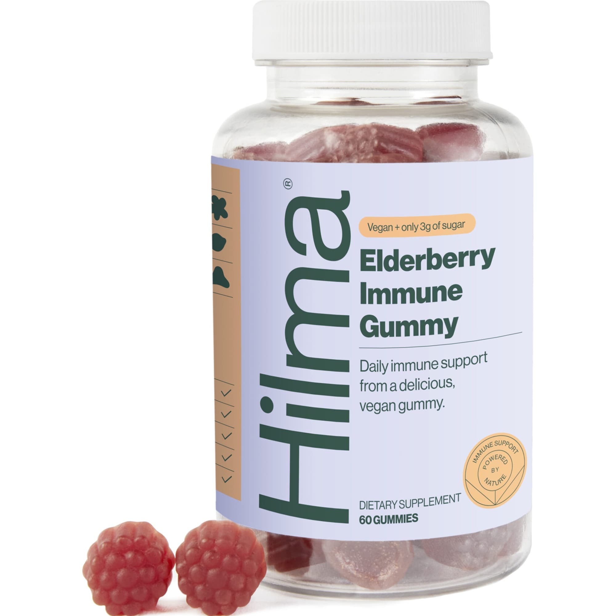 Hilma Elderberry Immune Gummy Herbal Supplement