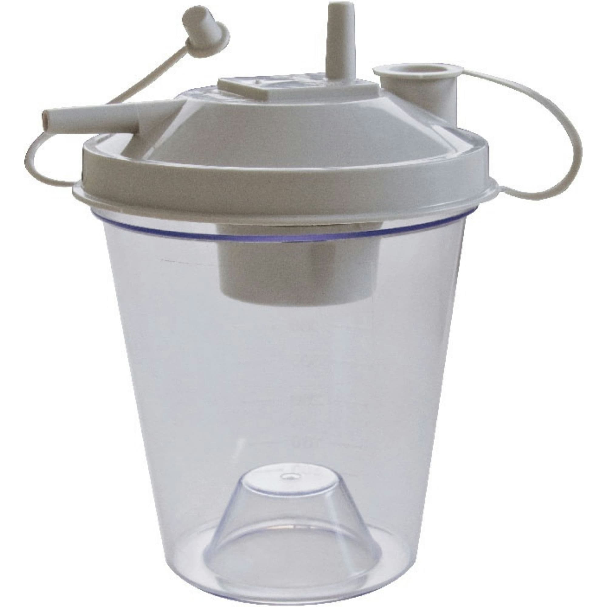 Cardinal Health Essentials Suction Canister, Floater Top, 800cc