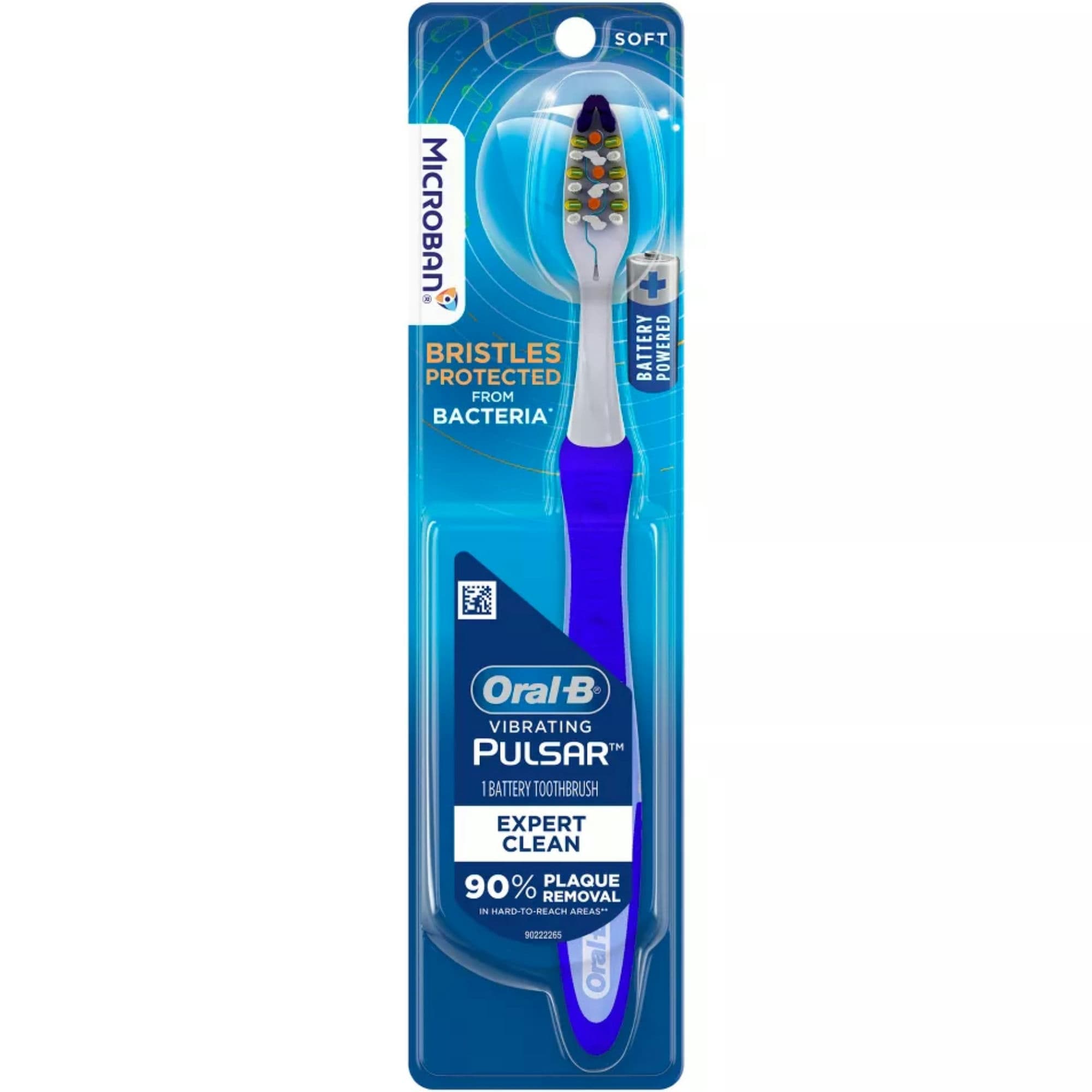 Oral-B Pulsar Expert Clean Battery Powered Toothbrush, Soft