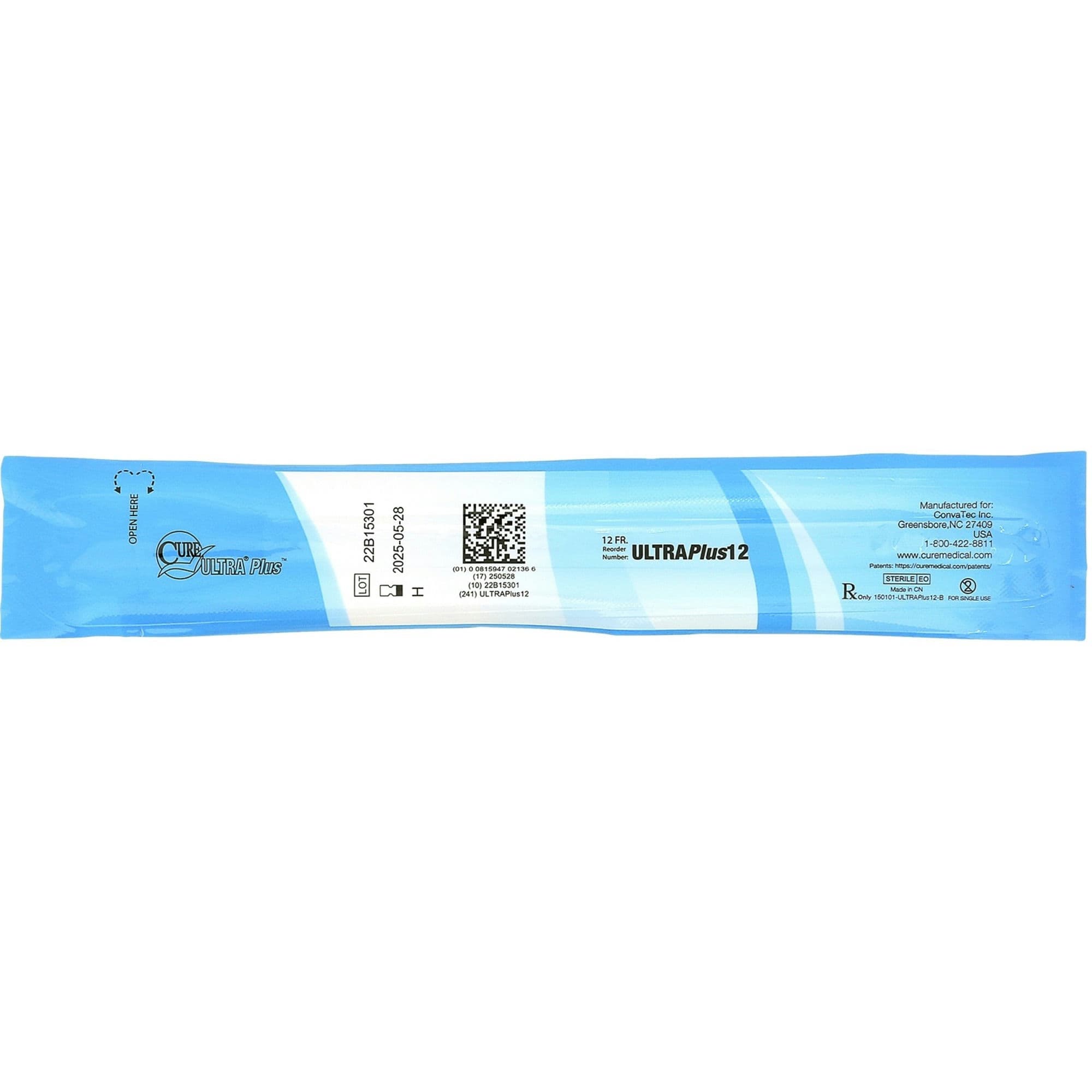 Cure UltraPlus Straight Tip Female Catheter
